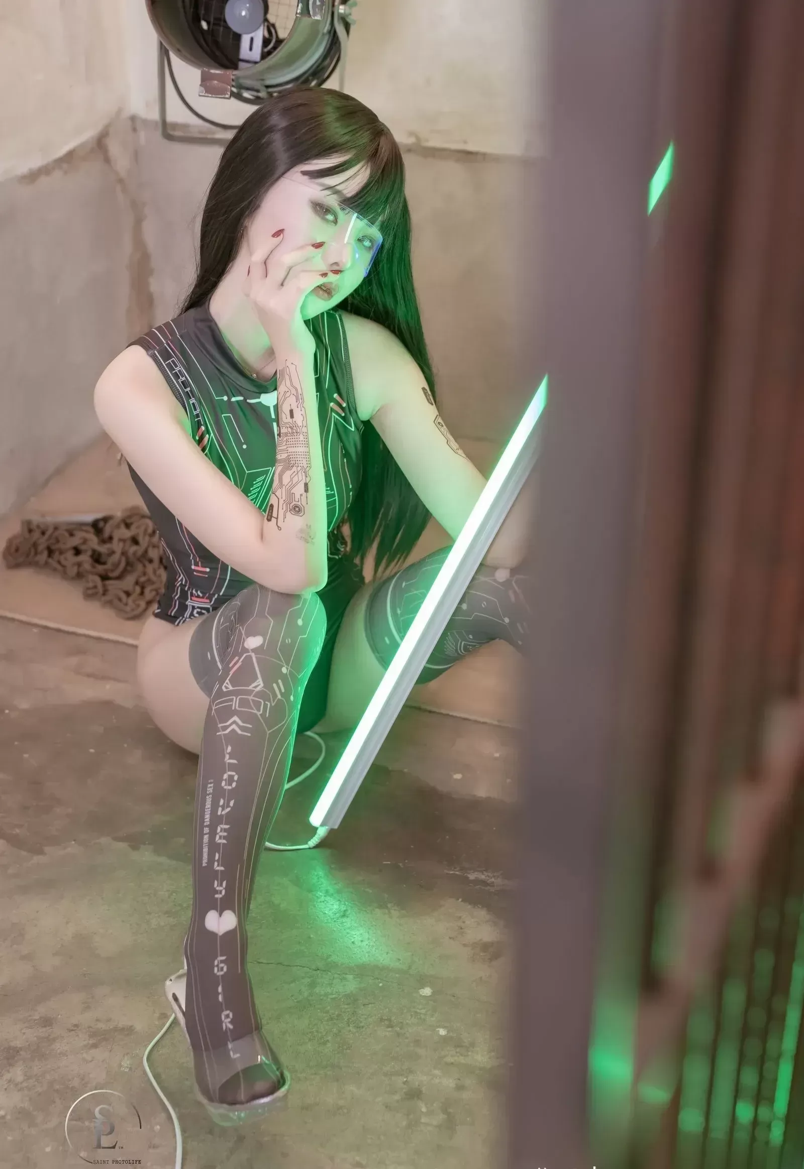 [saintphotolife] Yuna(윤아) – Cyber Punk 日韩写真-第29张