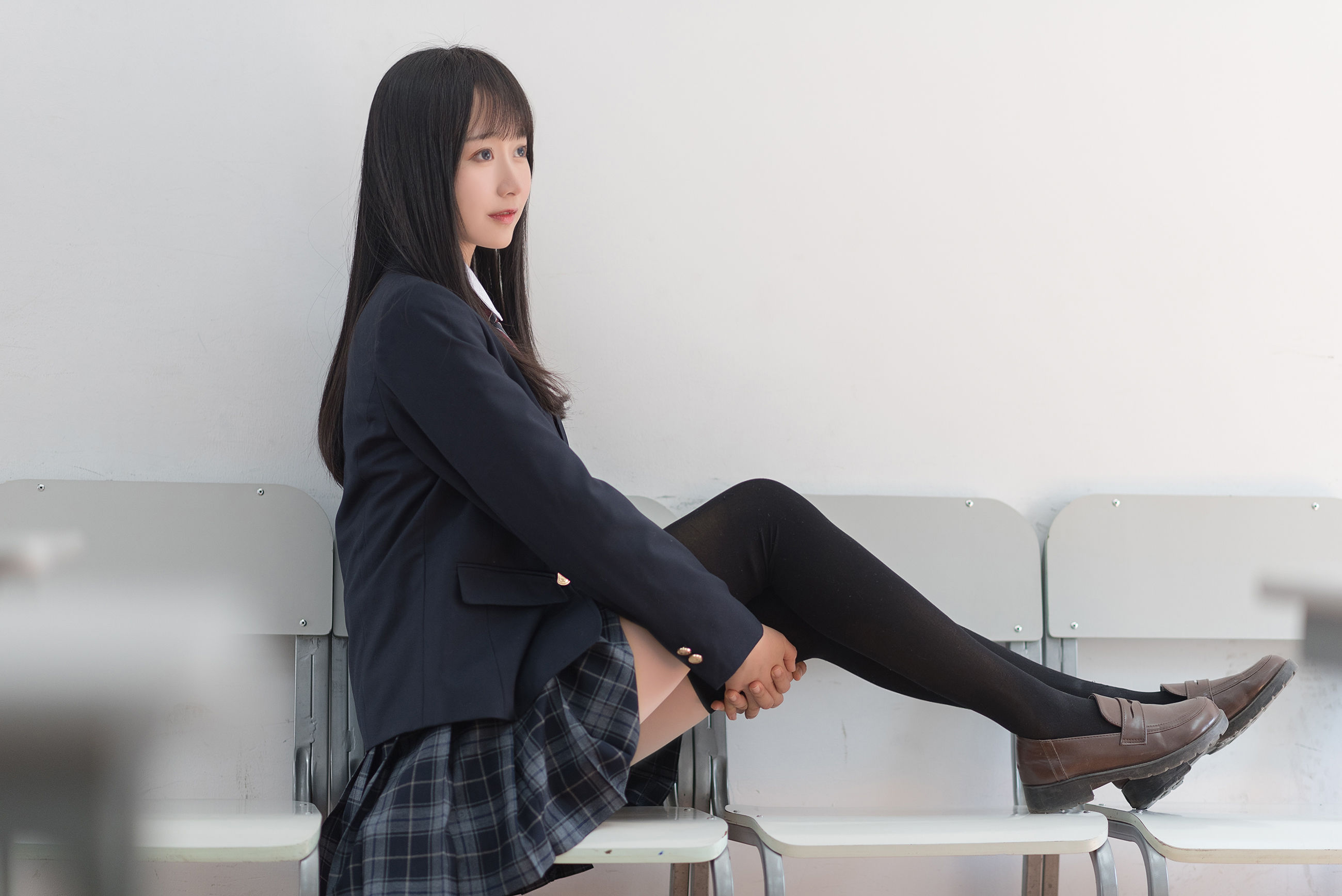 [萝莉COS] 木绵绵OwO – 西式JK Cosplay-第20张