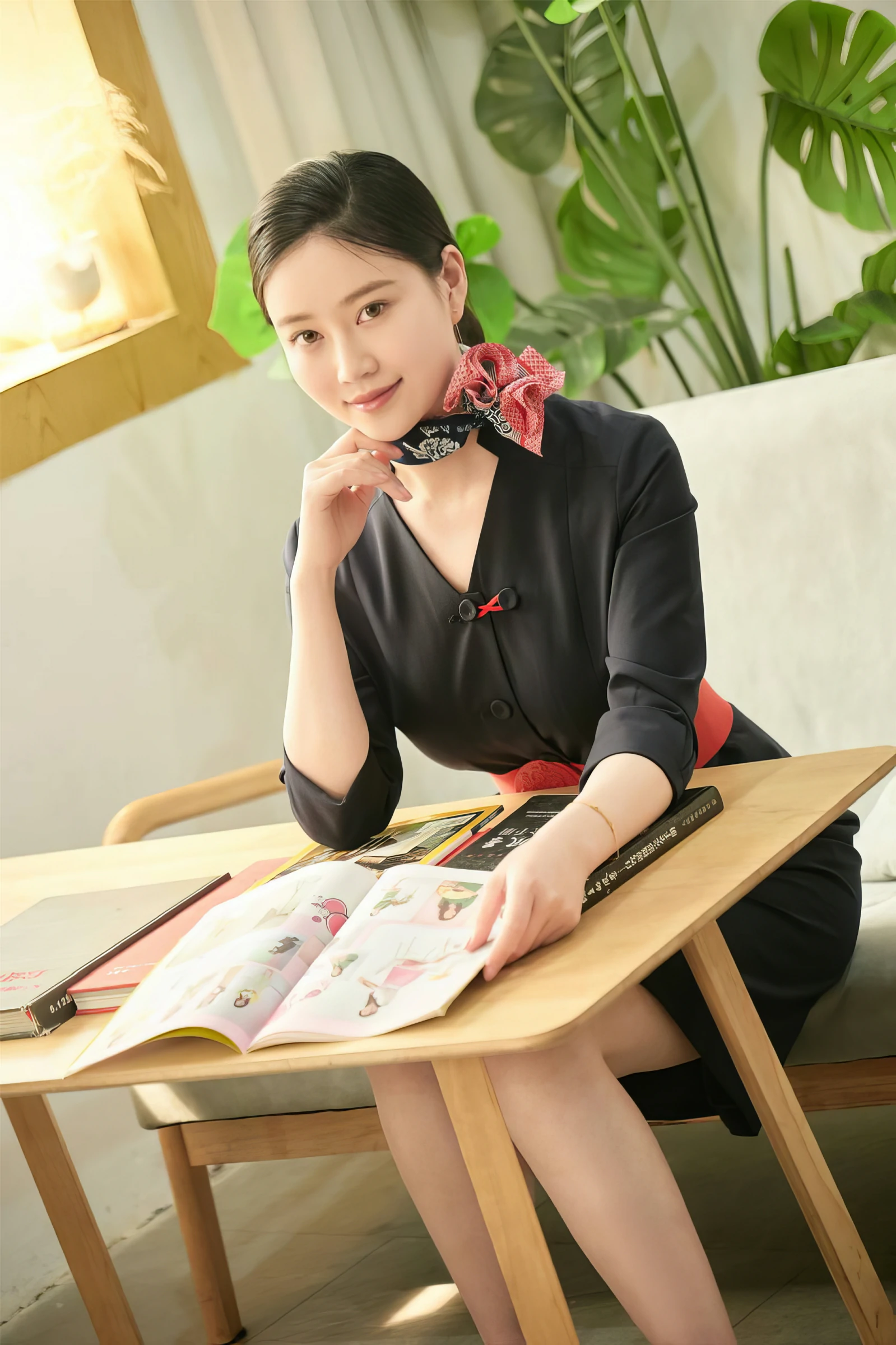 年年Nnian – 空姐制服 Cosplay-第58张