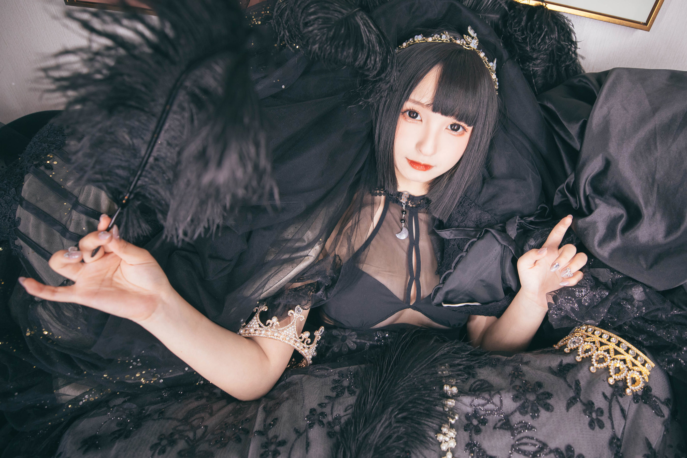 萝莉神楽坂真冬之天国に落ちる – 坠入天堂 Cosplay-第6张