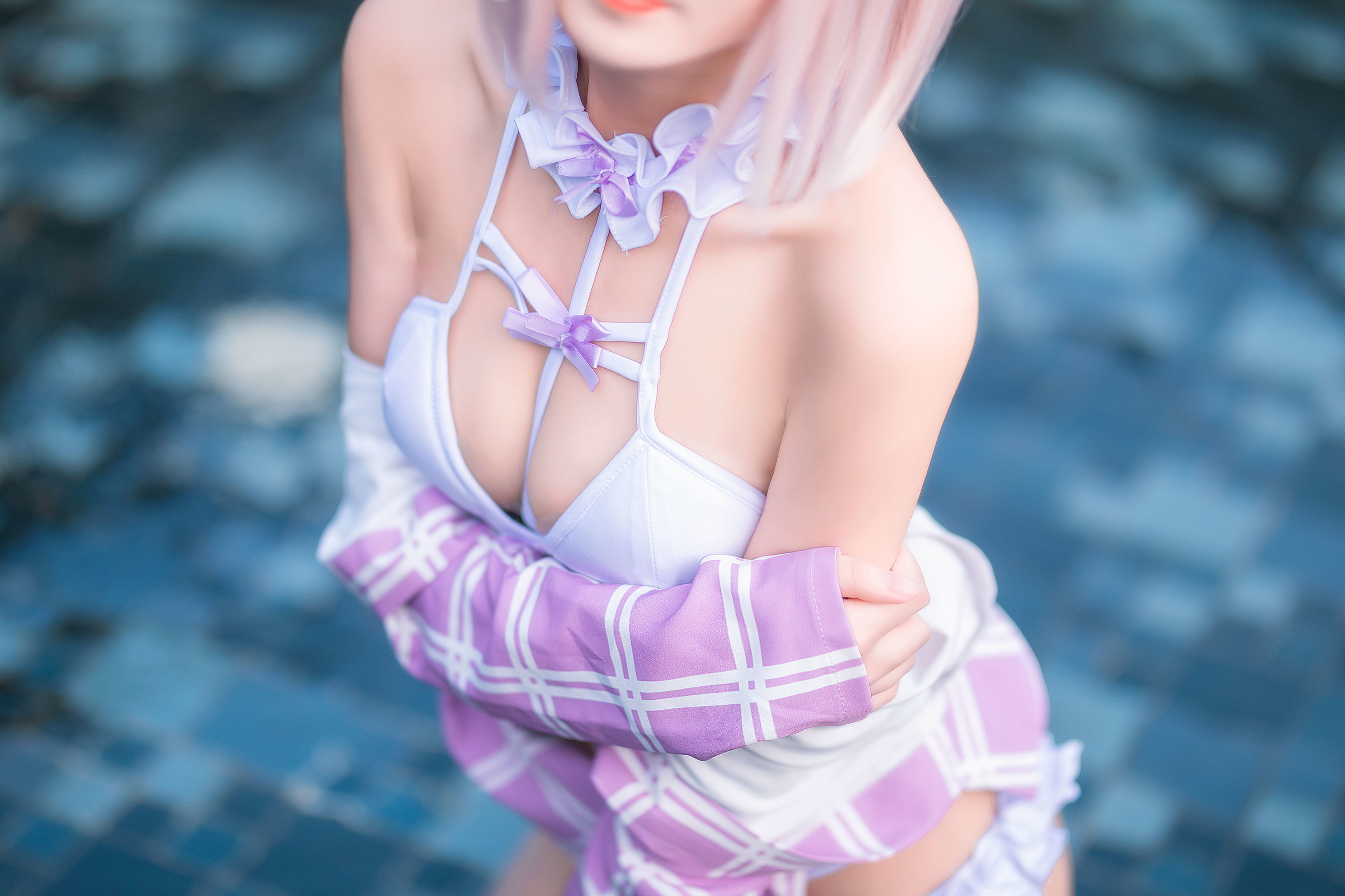 微博妹子三度_69 玛修泳装 Cosplay-第41张