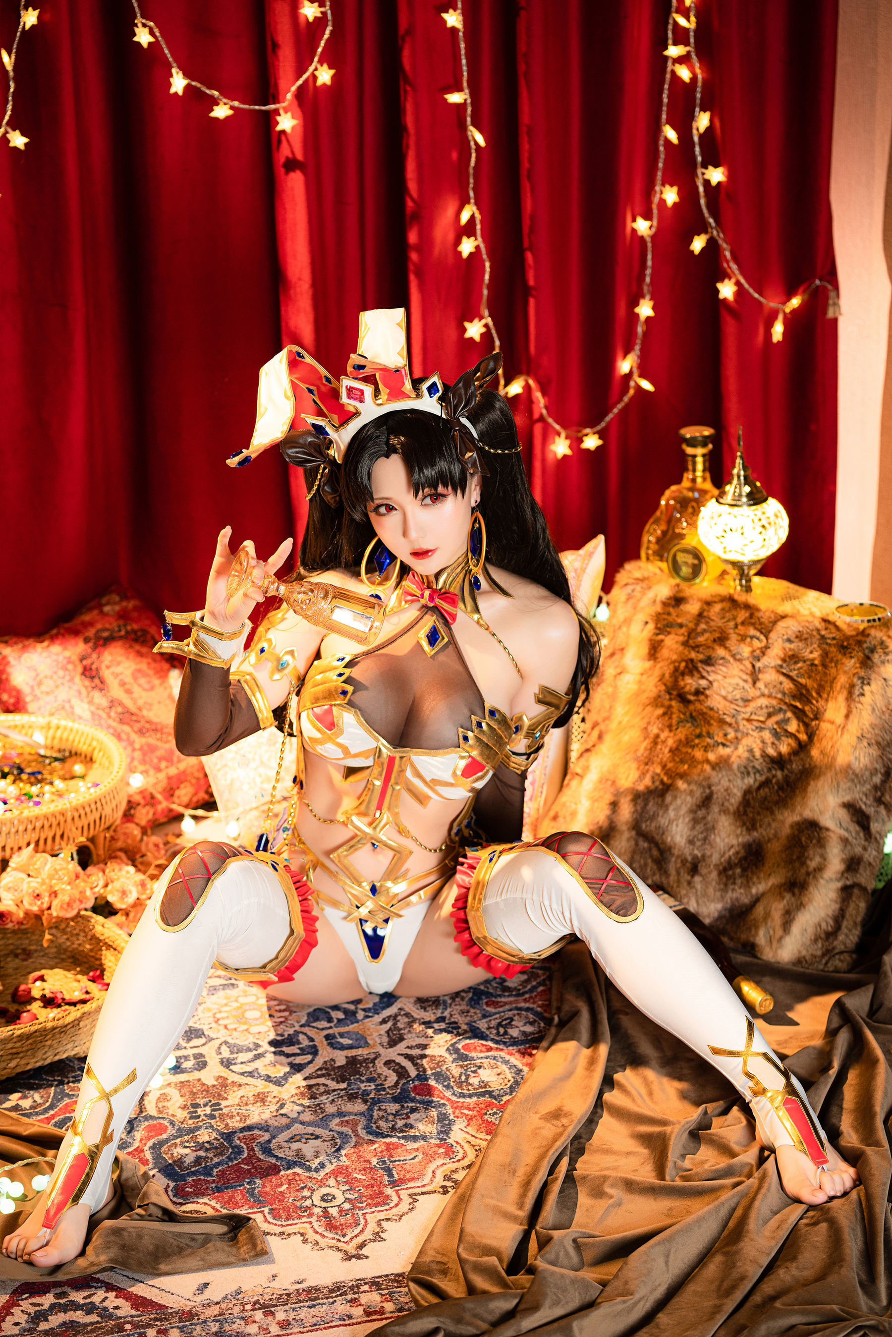 Coser小姐姐星之迟迟 – 伊什塔尔同人 伊斯塔凛 Cosplay-第4张