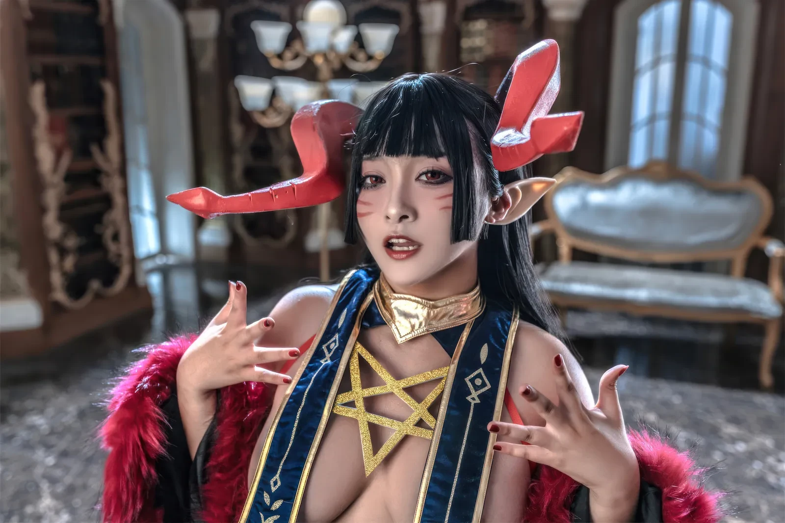洛璃LoLiSAMA – 撒旦 Cosplay-第6张