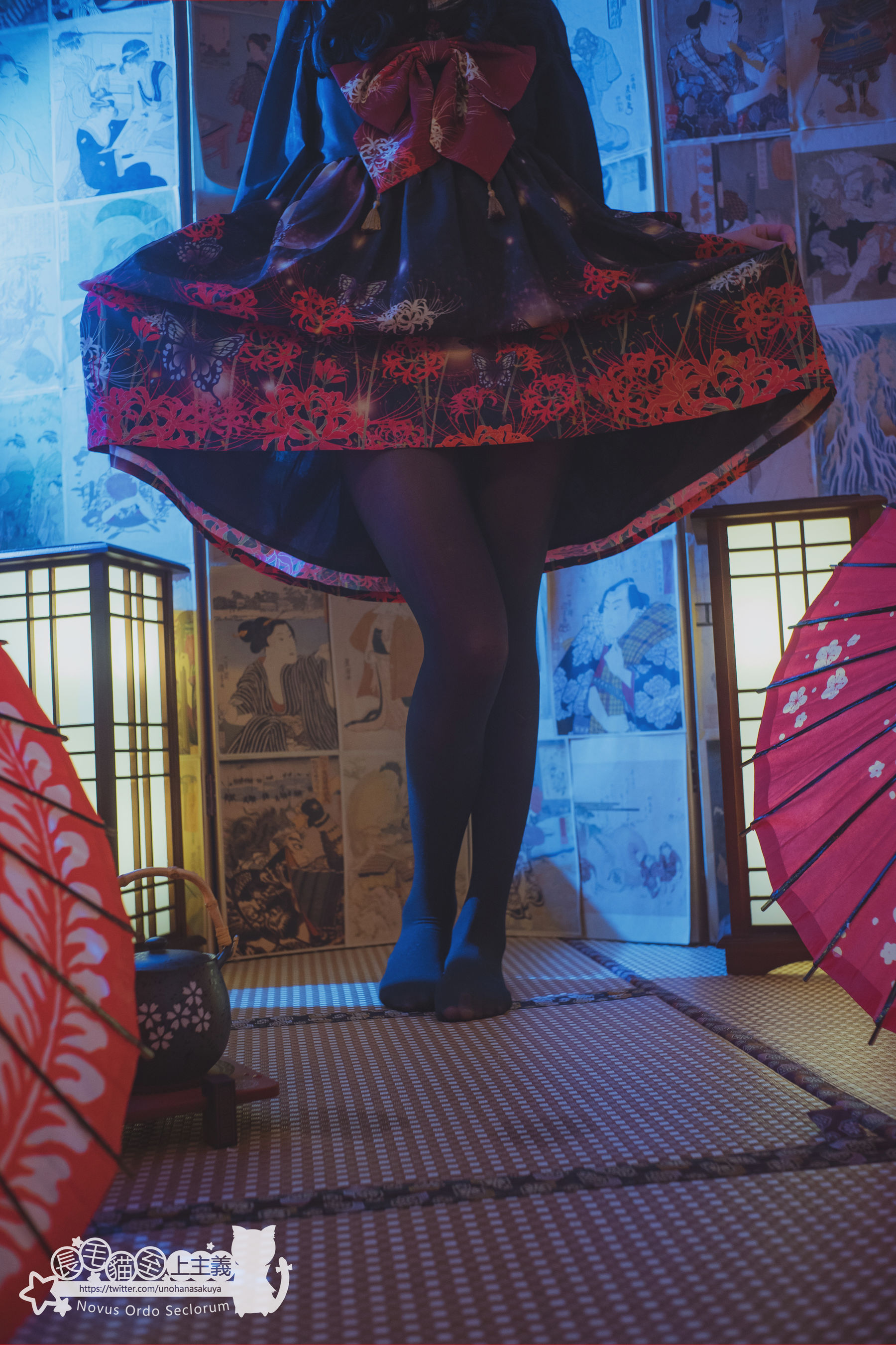 福利姬木花琳琳是勇者 – 彼岸花の咲く夜に Cosplay-第4张