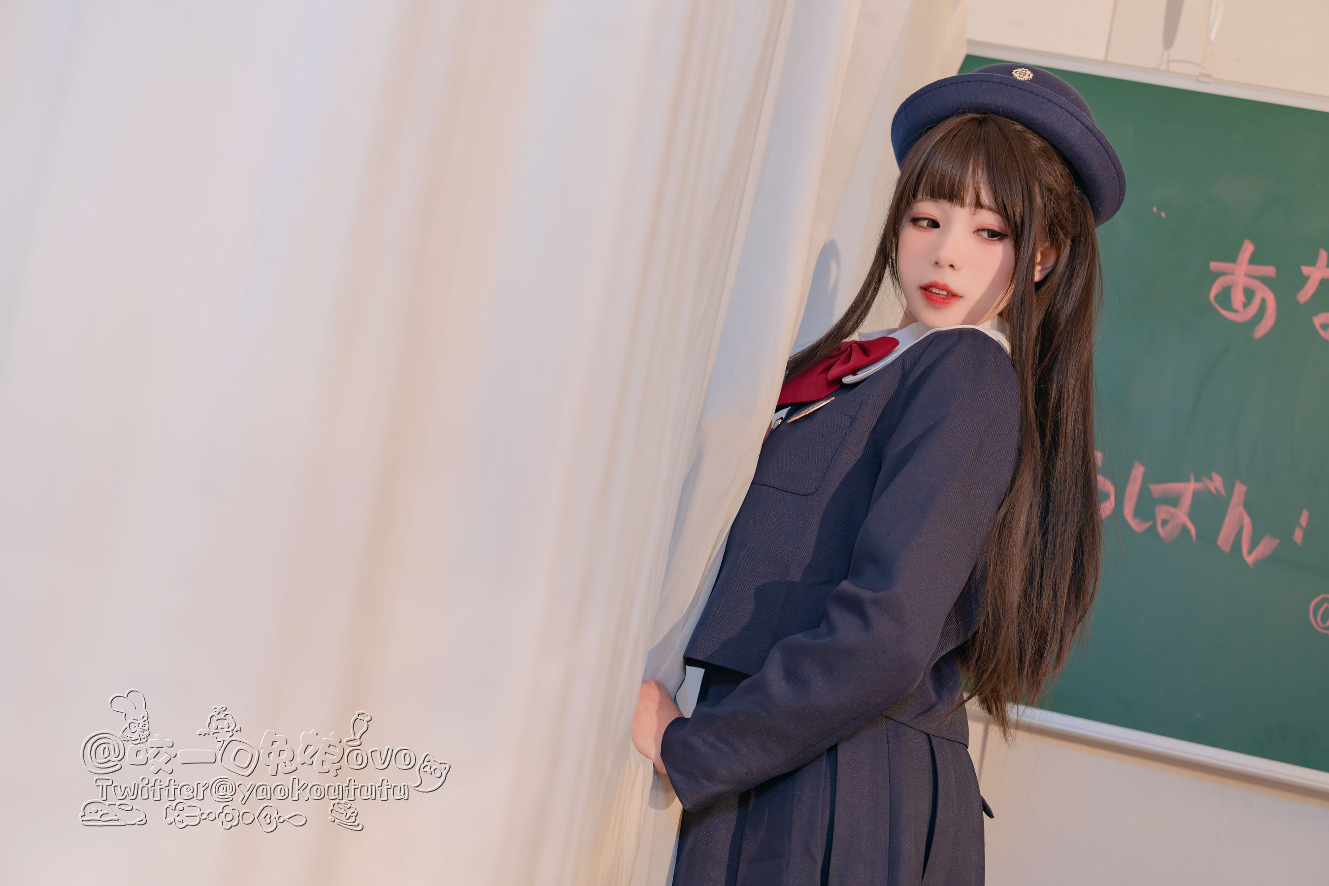 咬一口兔娘 – 入学式 Cosplay-第50张