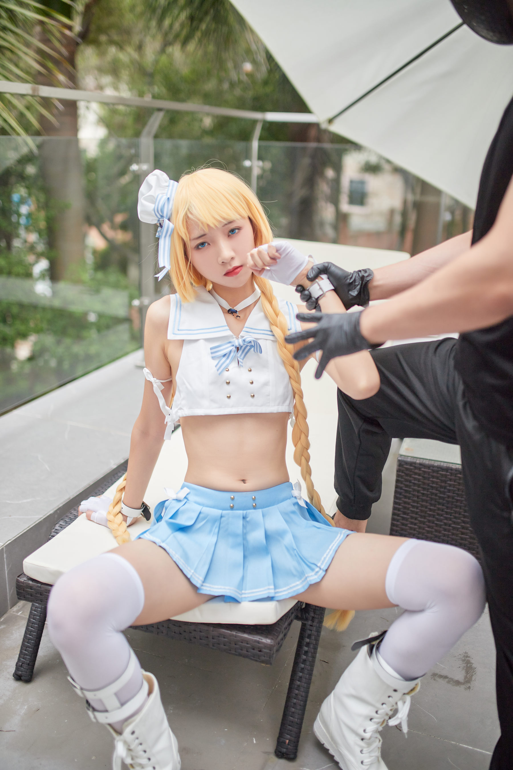 清纯妹子西瓜 – 舰队少女 兔女郎 Cosplay-第122张