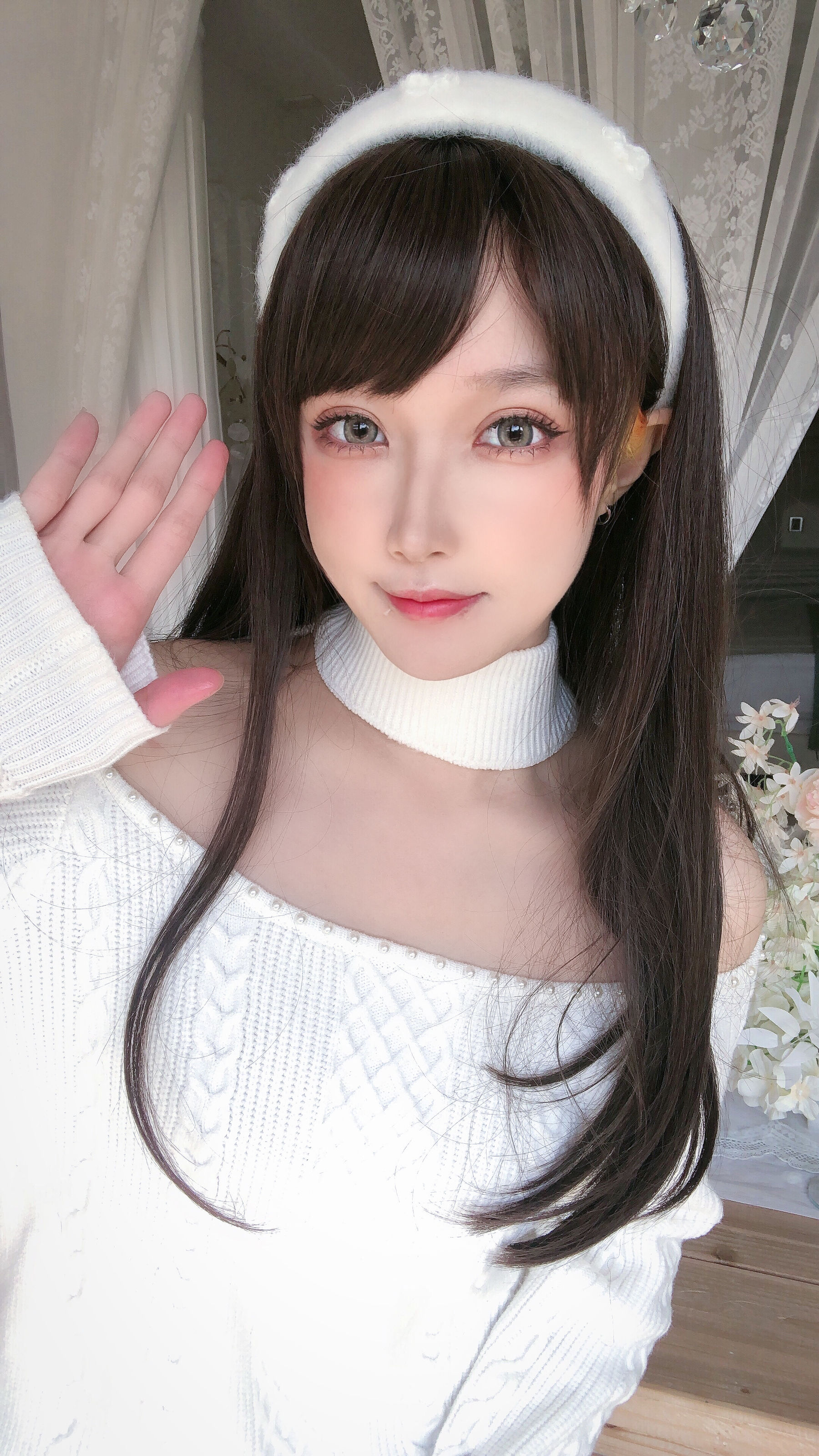动漫博主阿包也是兔娘 – 纯欲女友 Cosplay-第6张