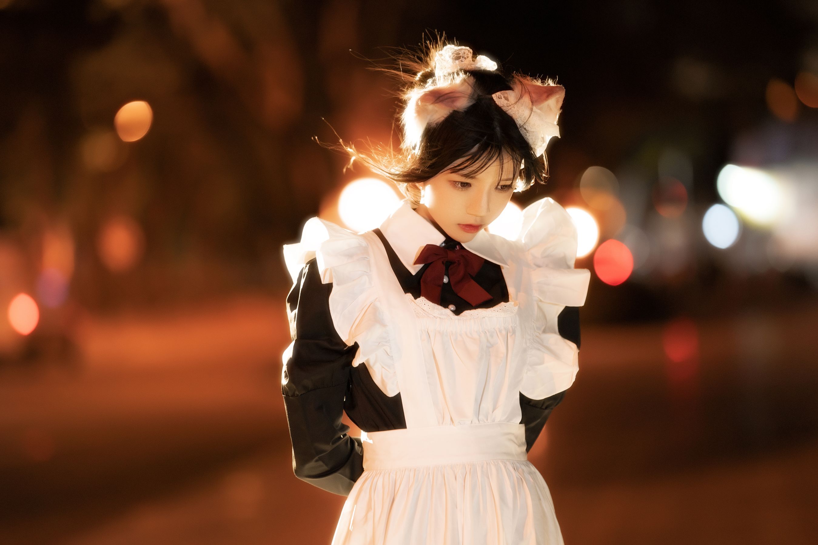 桜桃喵 – 长裙妹抖 Cosplay-第31张