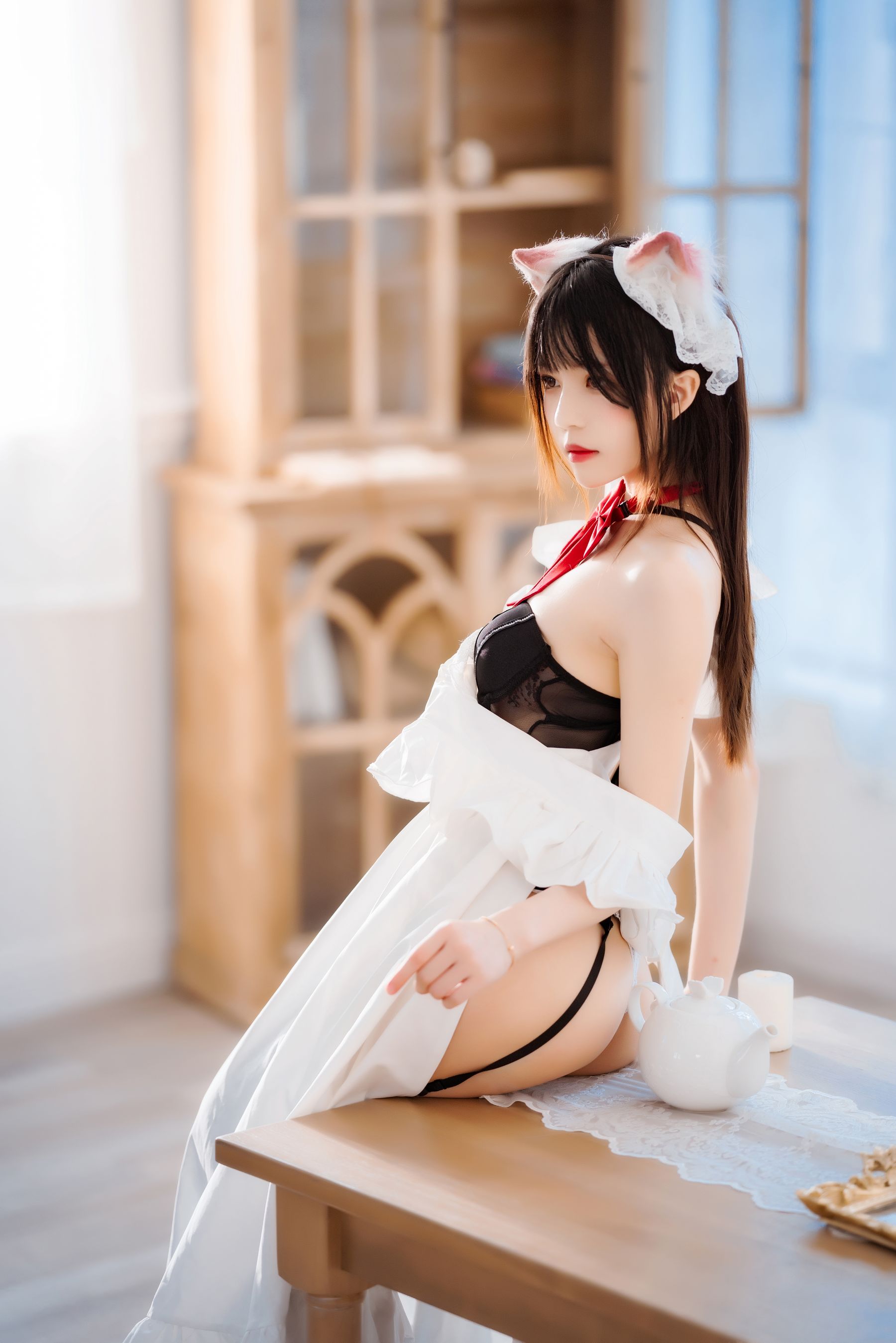 桜桃喵 – 长裙妹抖 Cosplay-第91张