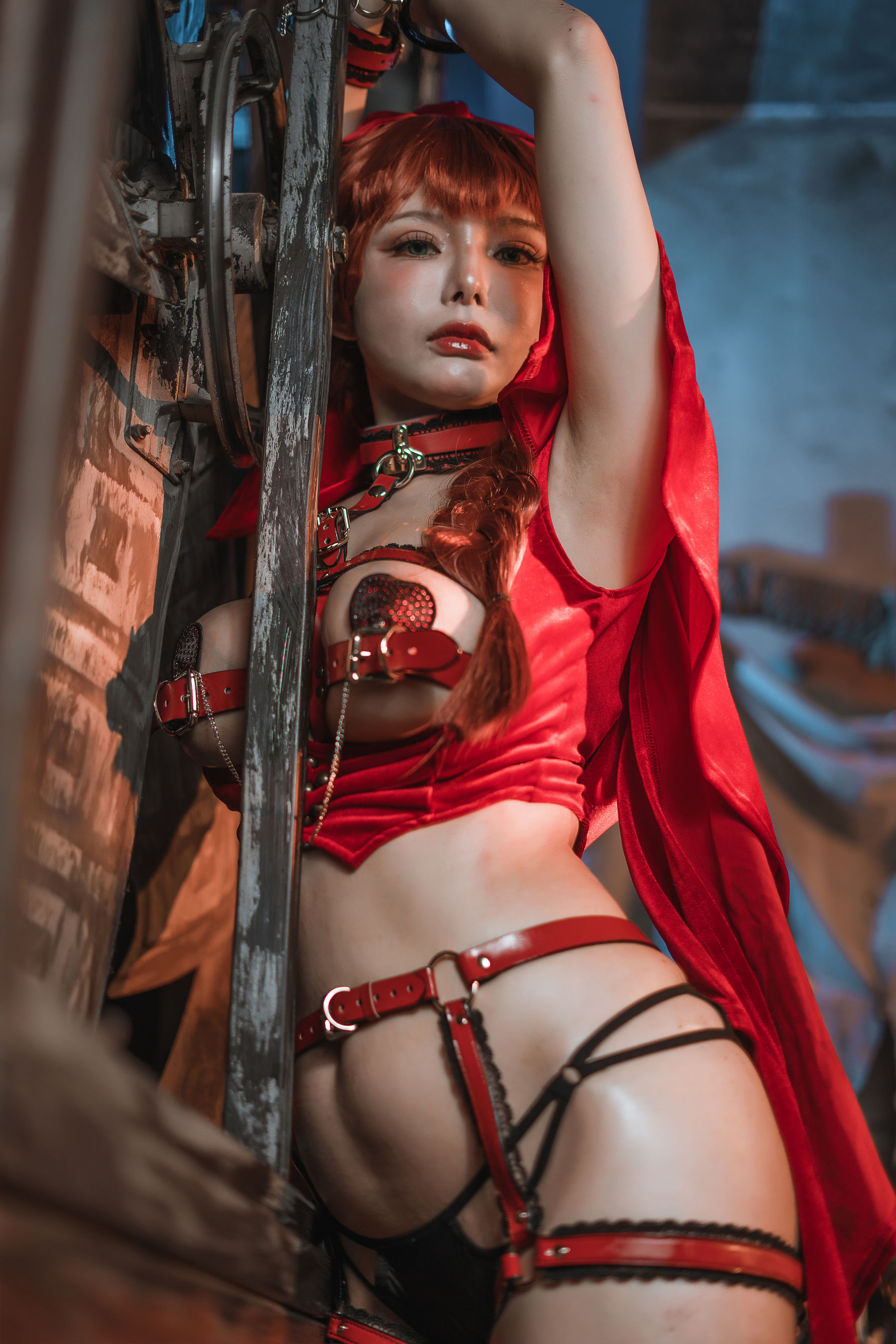秋和柯基(夏小秋秋秋) – 小红帽 Cosplay-第6张
