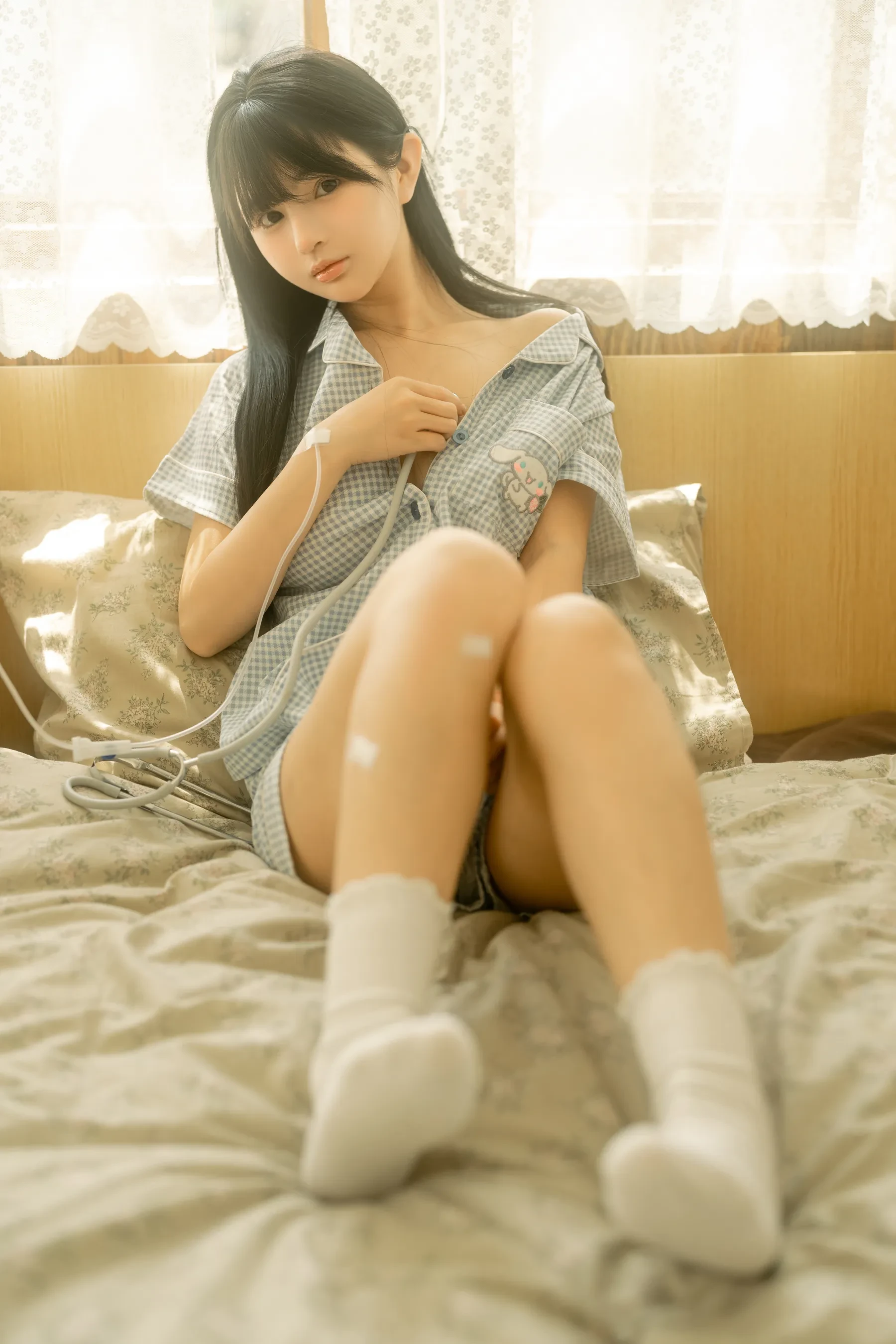 桜井宁宁 – 生病女友 Cosplay-第1张