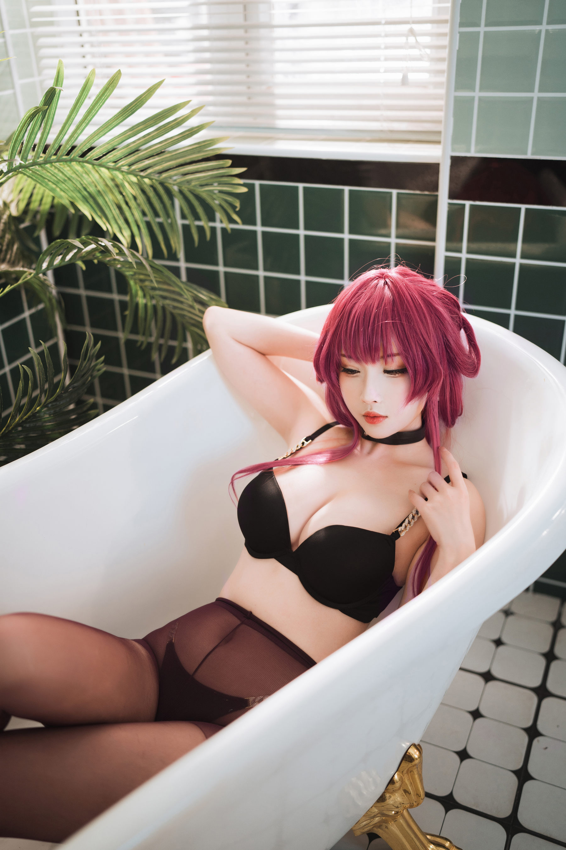 COS福利rioko凉凉子 – 卡芙卡妈咪特典版 Cosplay-第14张