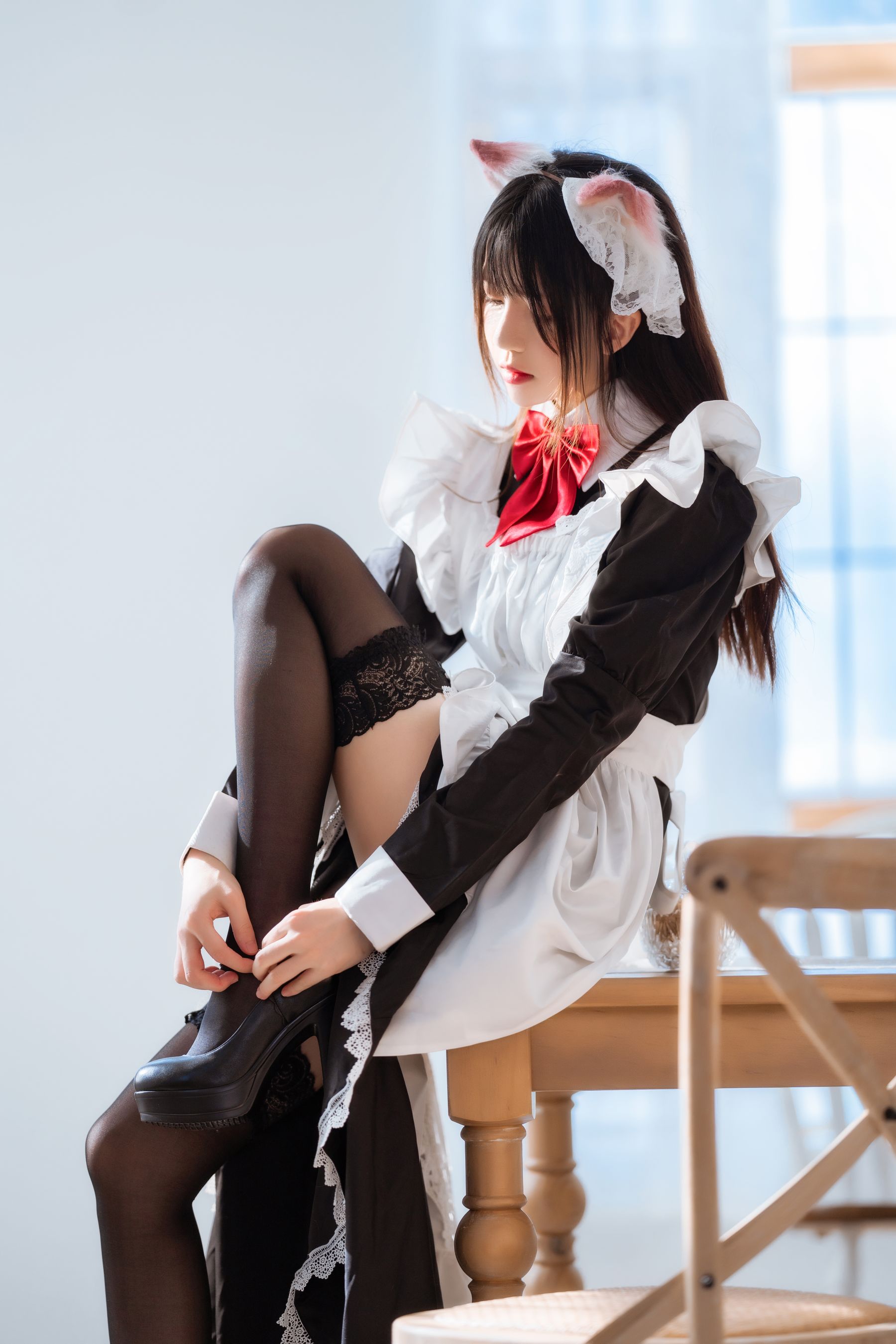 桜桃喵 – 长裙妹抖 Cosplay-第63张