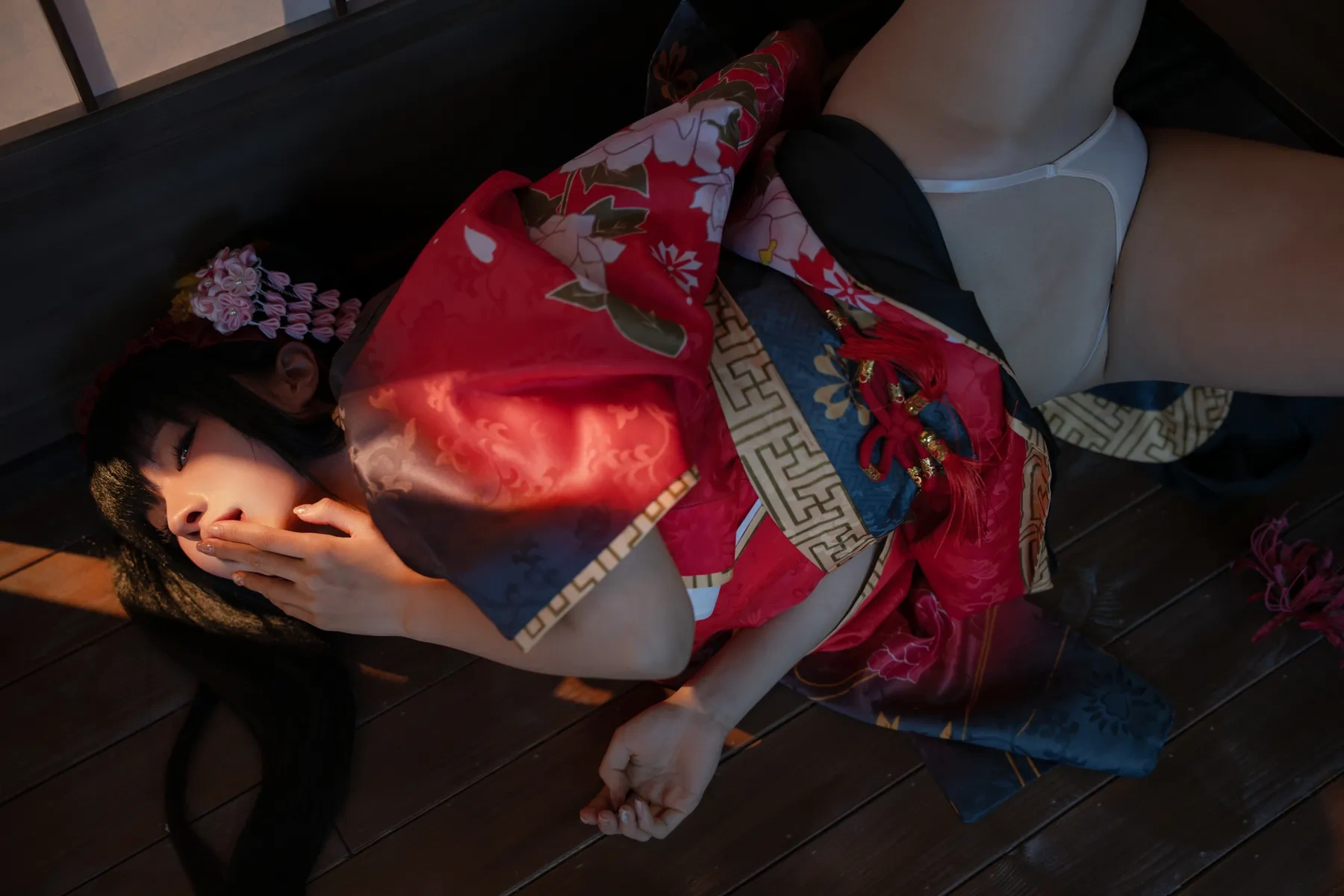 蠢沫沫 – 狂三和服 · 正片 Cosplay-第3张