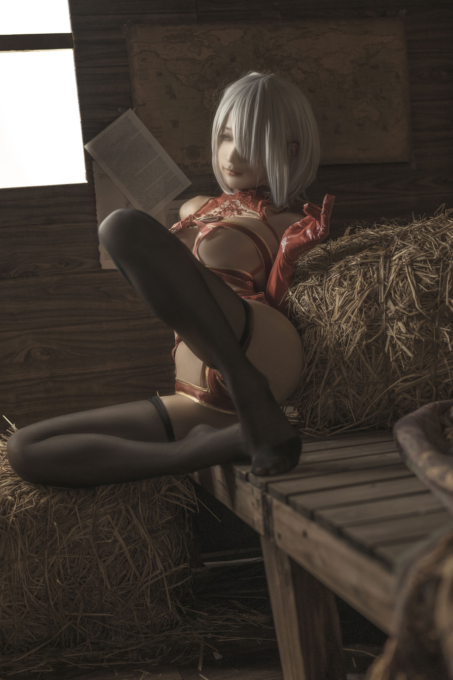 动漫博主蠢沫沫 – 2B圣诞 Cosplay-第64张