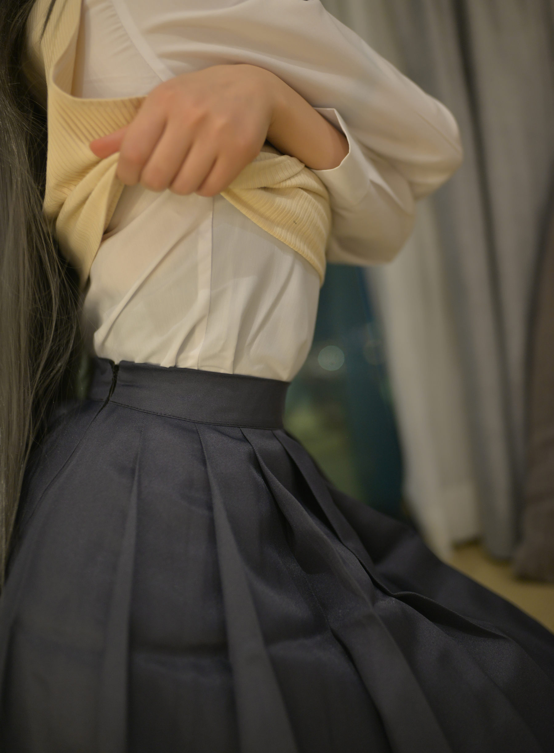 Cos小姐姐雪琪 – 麻衣制服兔女郎 Cosplay-第7张