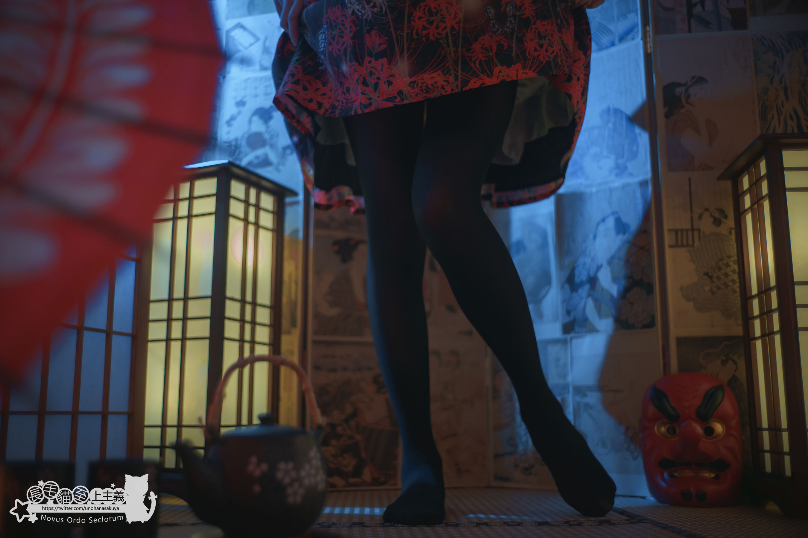 福利姬木花琳琳是勇者 – 彼岸花の咲く夜に Cosplay-第3张