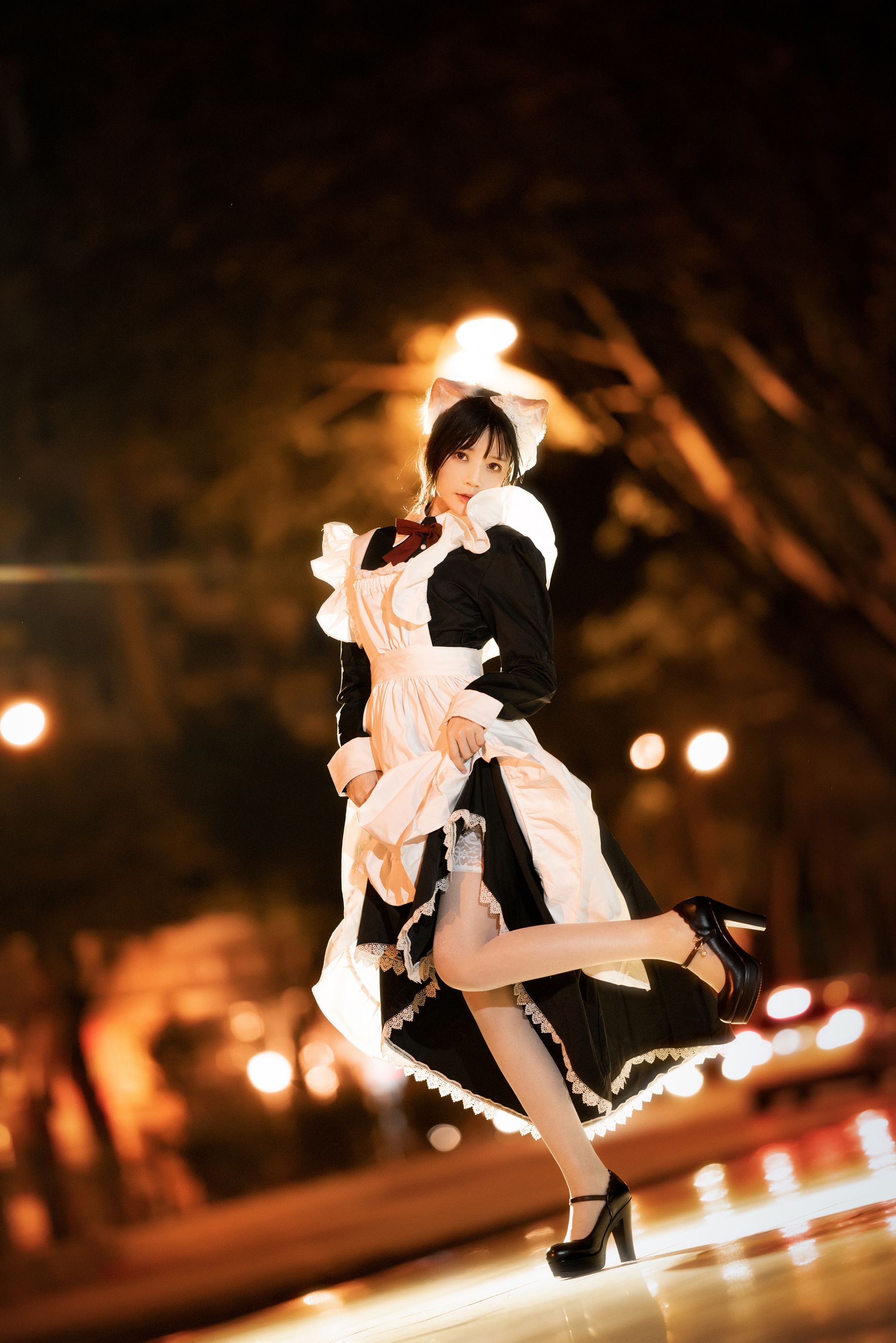 桜桃喵 – 长裙妹抖 Cosplay-第14张