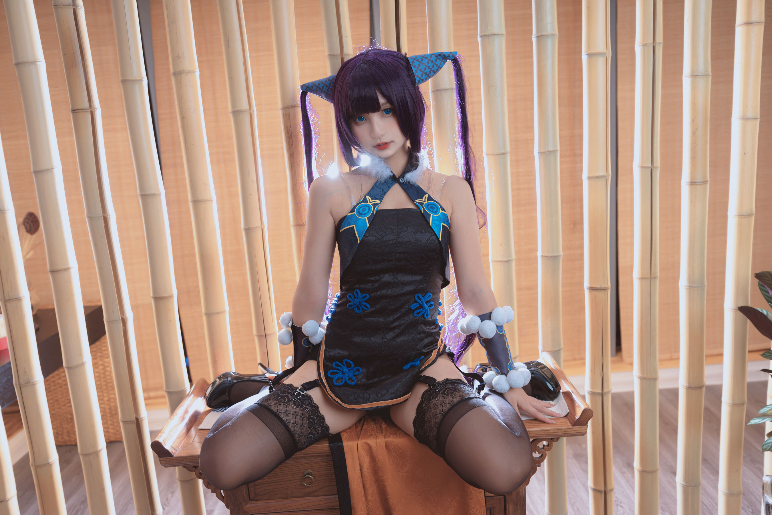 [Cosplay写真] 萝莉神楽坂真冬之極楽の氷 Cosplay-第4张