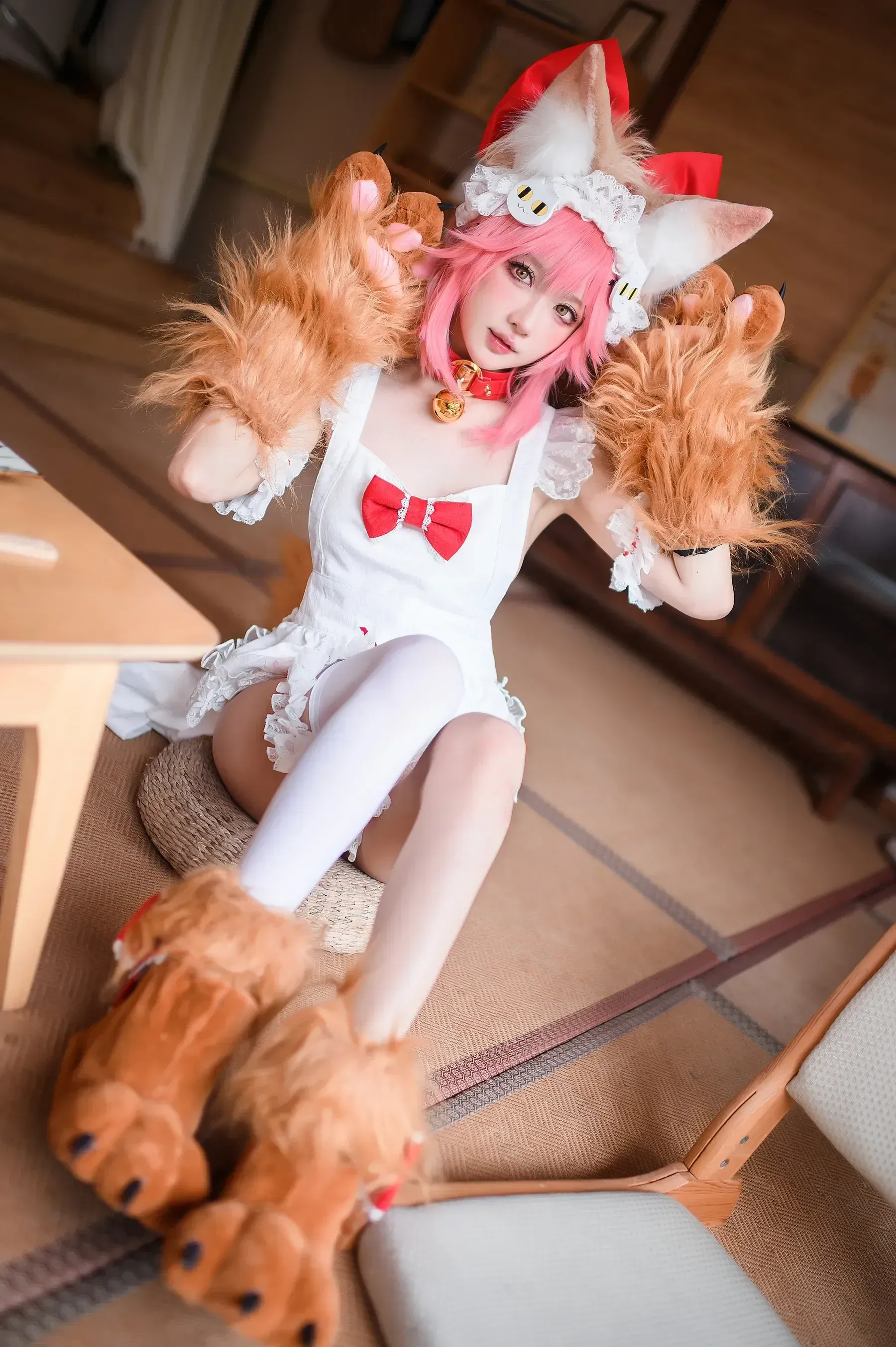 阿包也是兔娘 – 玉藻喵 Cosplay-第7张