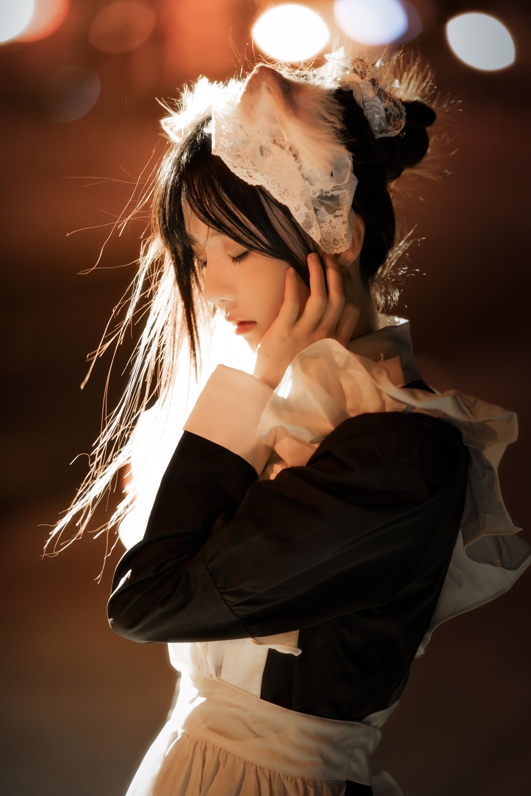 桜桃喵 – 长裙妹抖 Cosplay-第32张