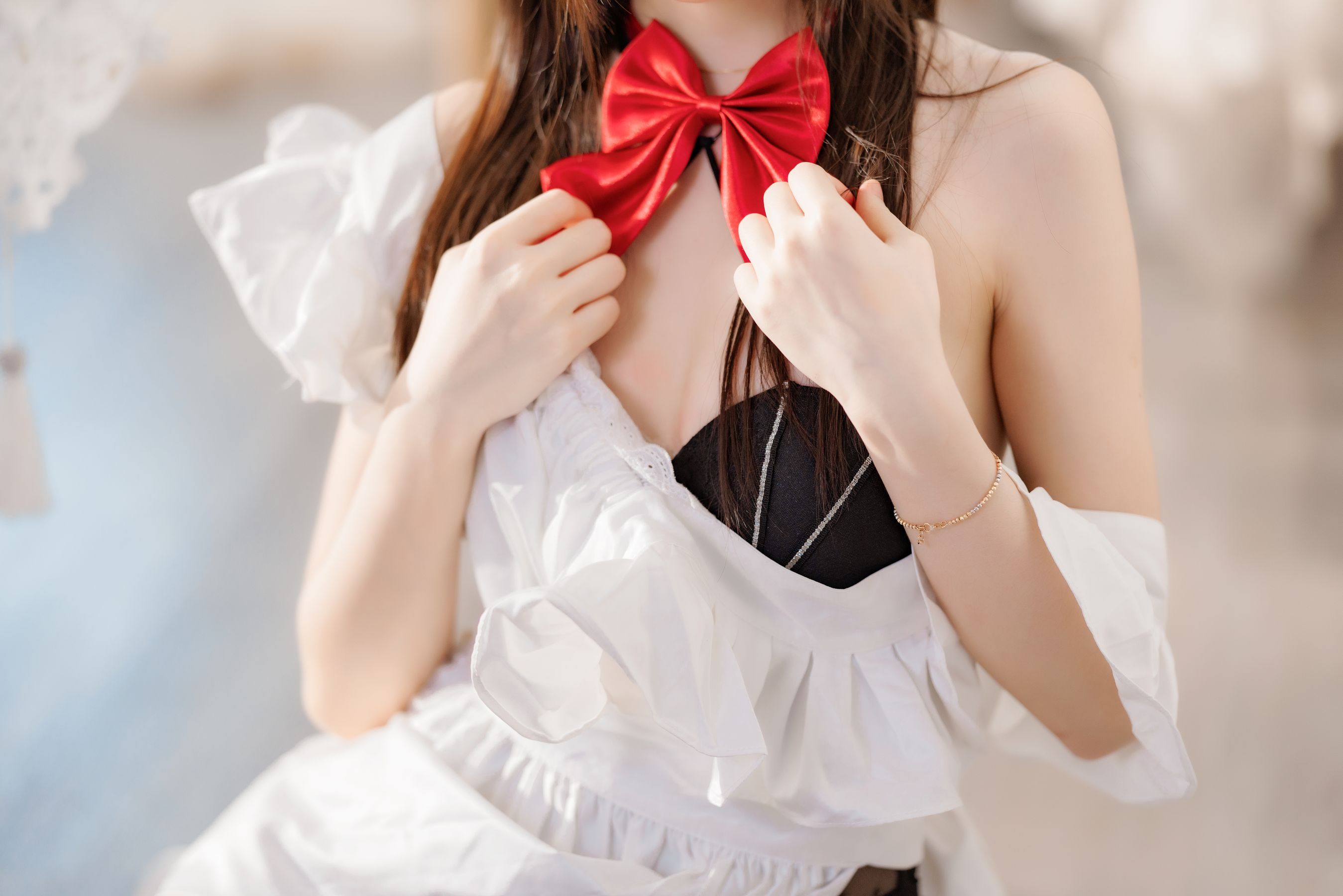 桜桃喵 – 长裙妹抖 Cosplay-第55张