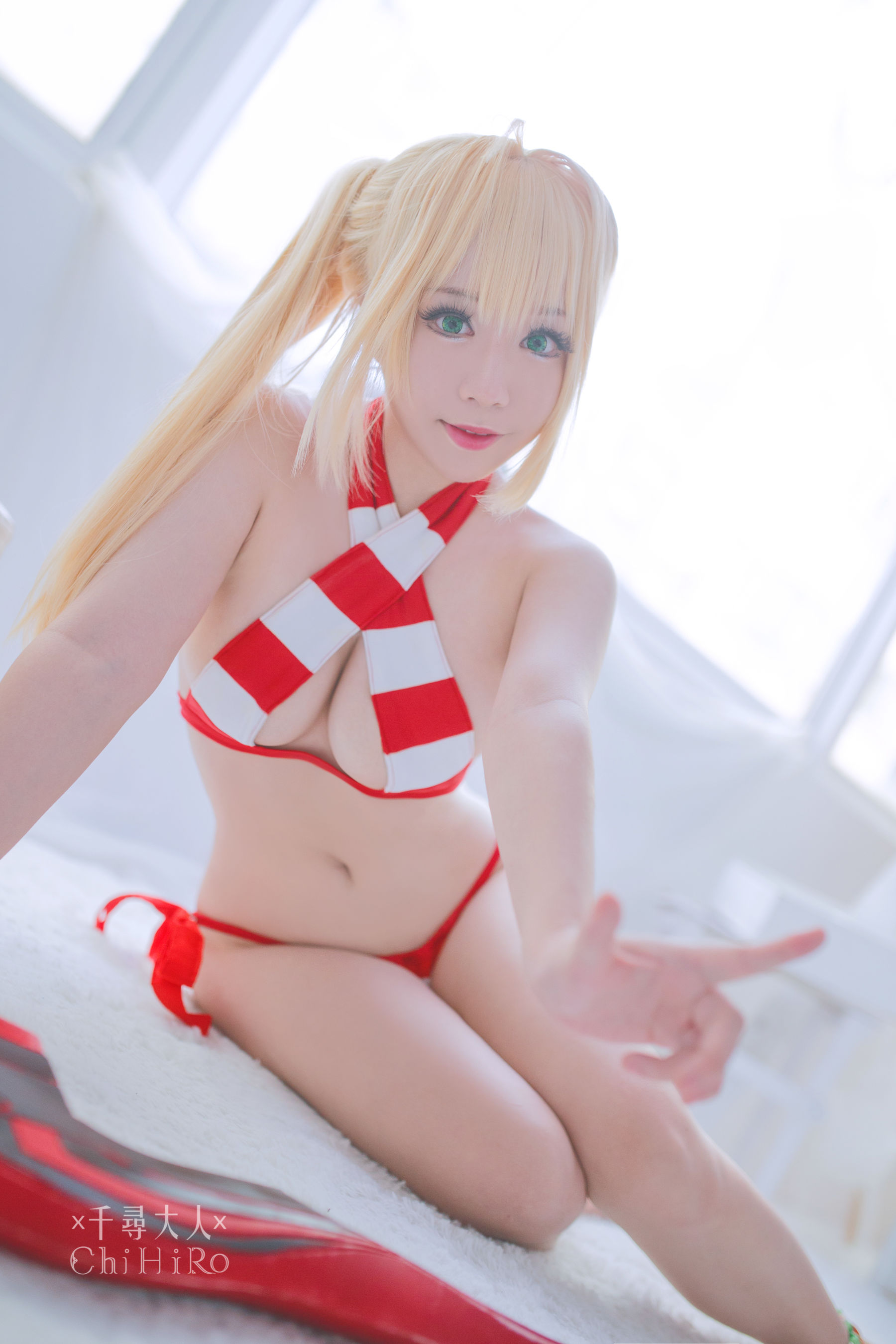 Cos妹子千寻 – 尼禄Nero4 Cosplay-第1张