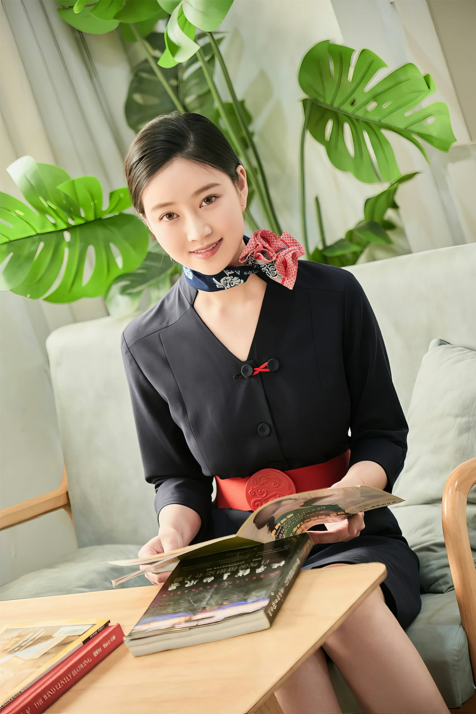 年年Nnian – 空姐制服 Cosplay-第55张