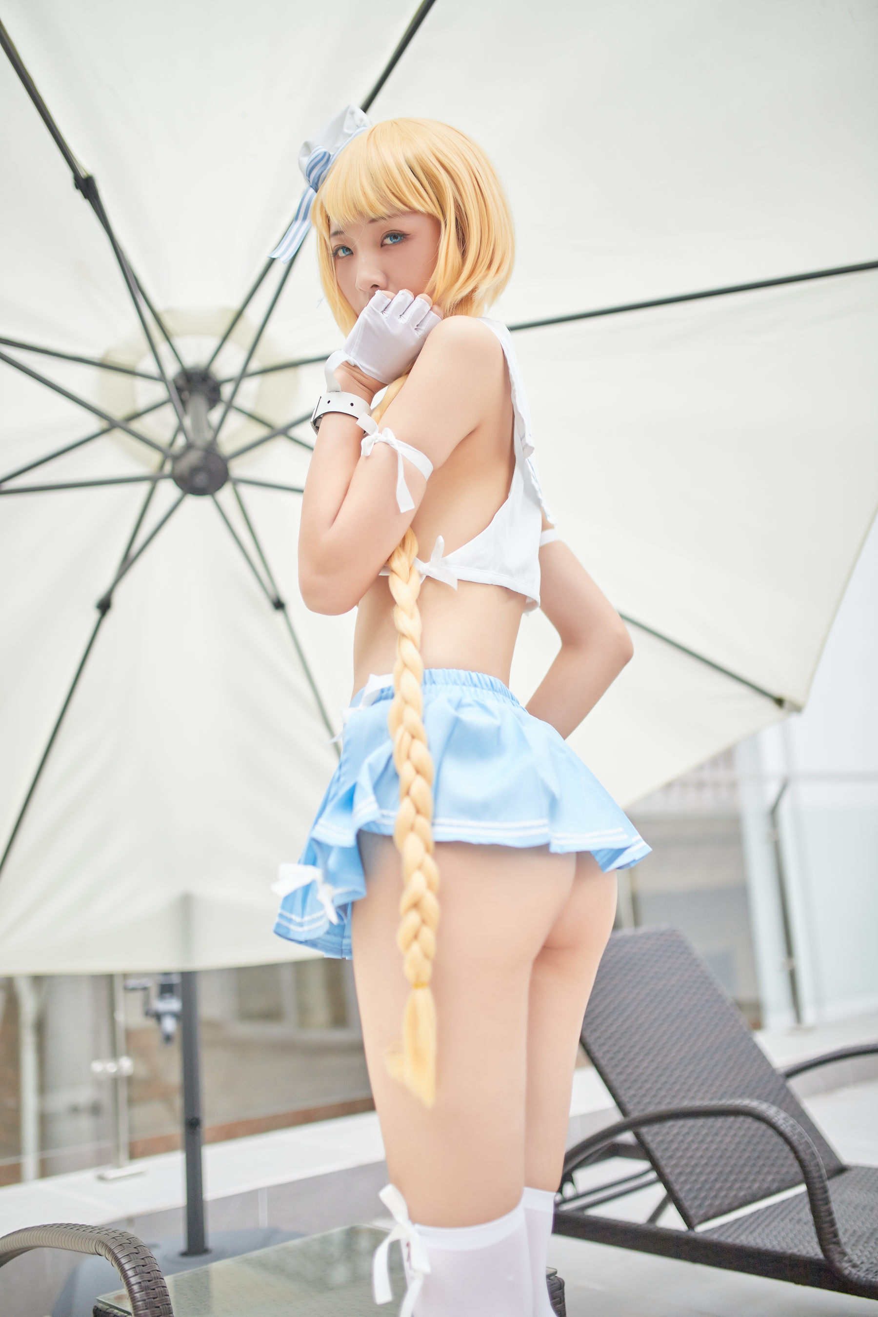 清纯妹子西瓜 – 舰队少女 兔女郎 Cosplay-第117张
