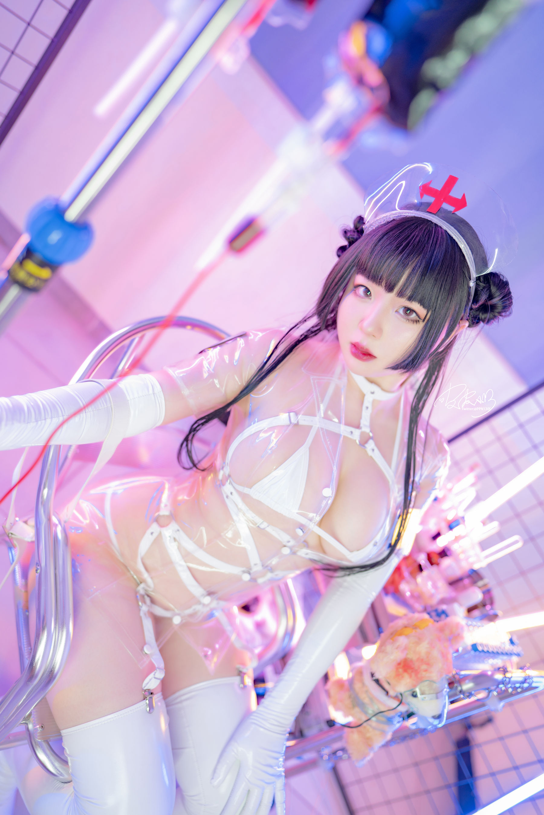皮皮奶可可爱了啦 – 透明护士 Cosplay-第13张