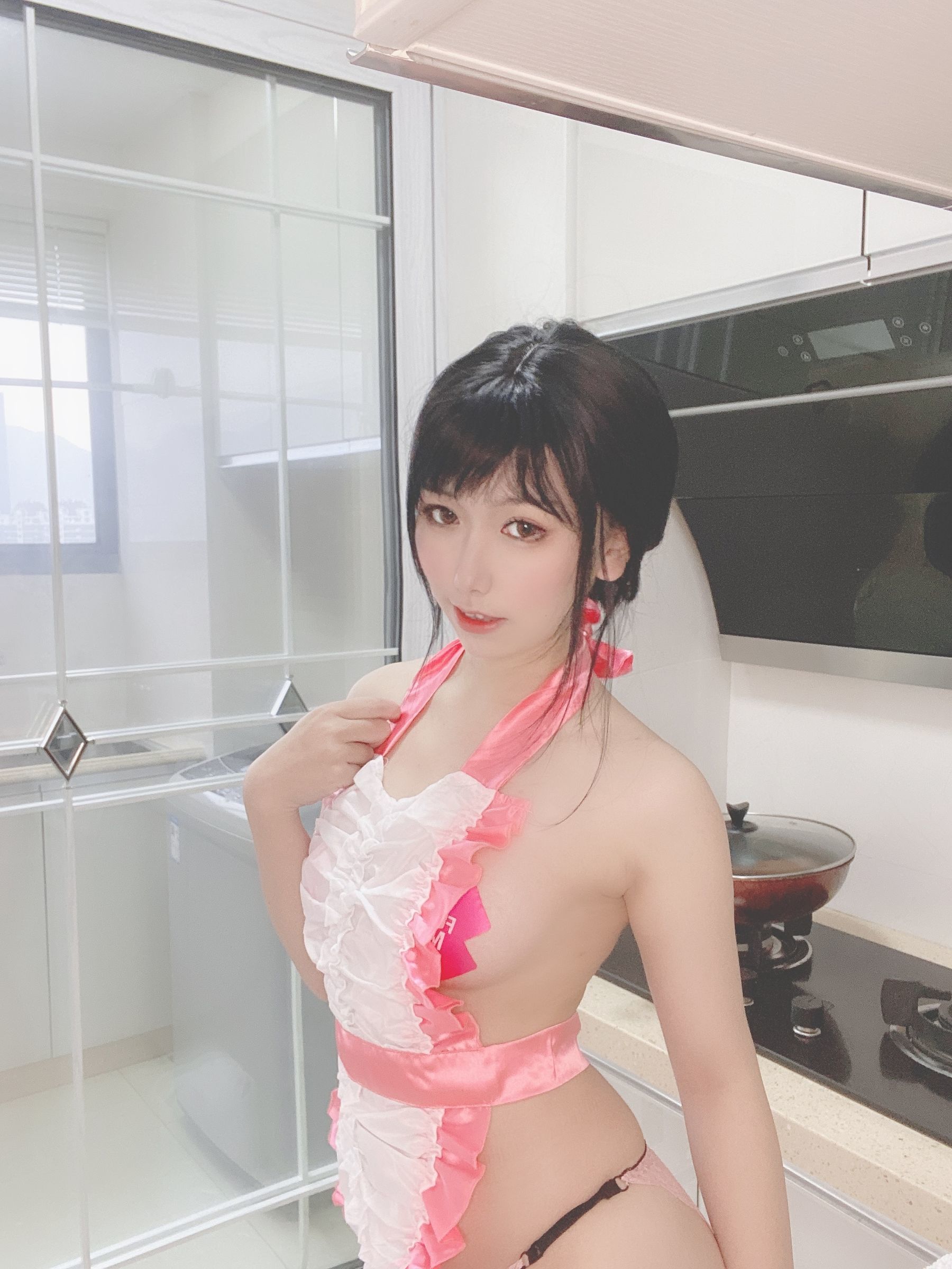 芋圆侑子SJ 人妻围裙 Cosplay-第2张