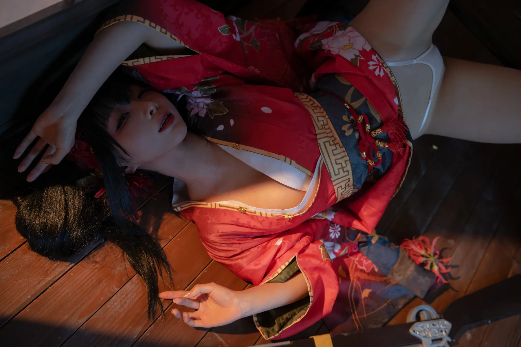 蠢沫沫 – 狂三和服 · 正片 Cosplay-第110张