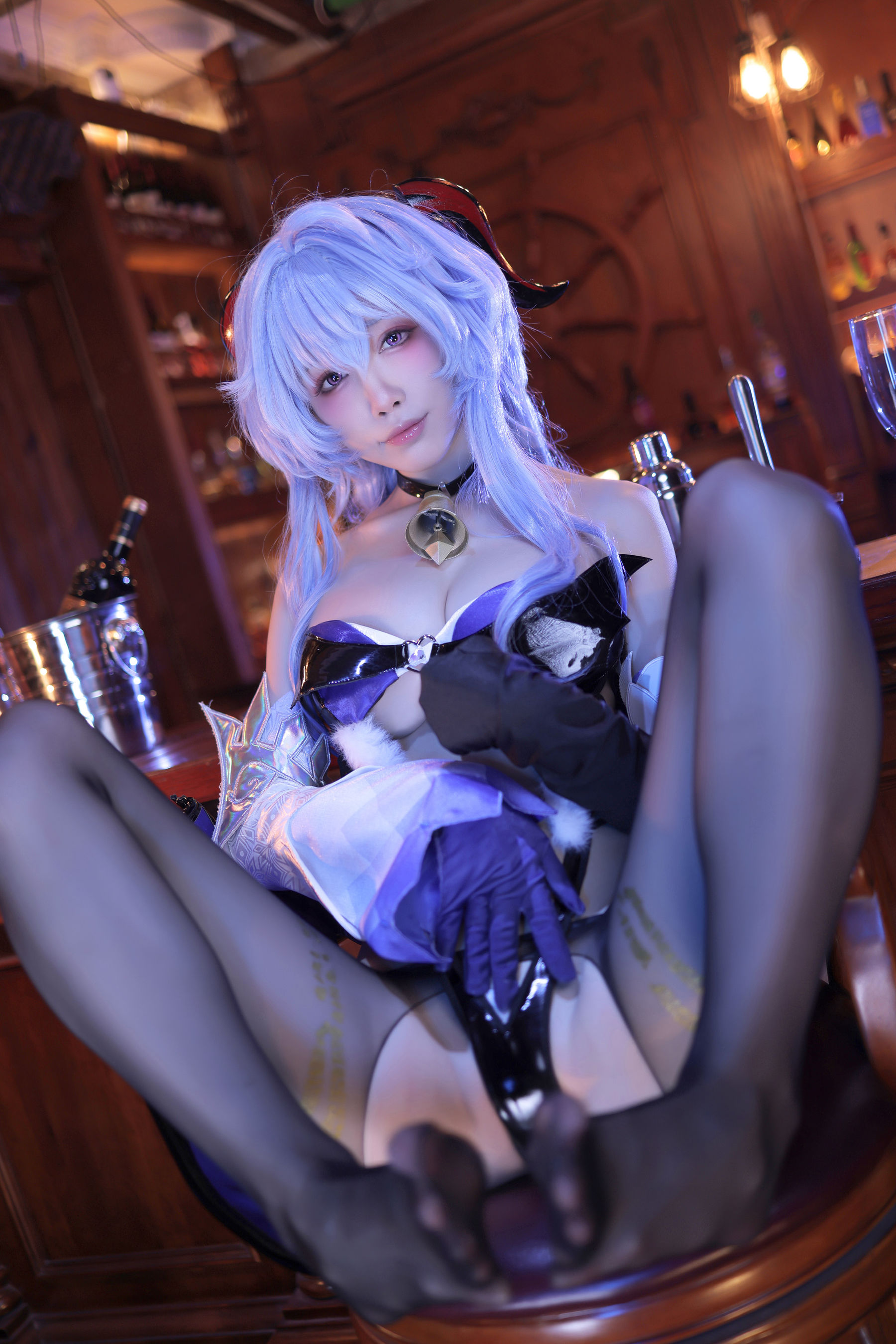 动漫博主水淼aqua – 甘雨-同人魅魔 Cosplay-第8张
