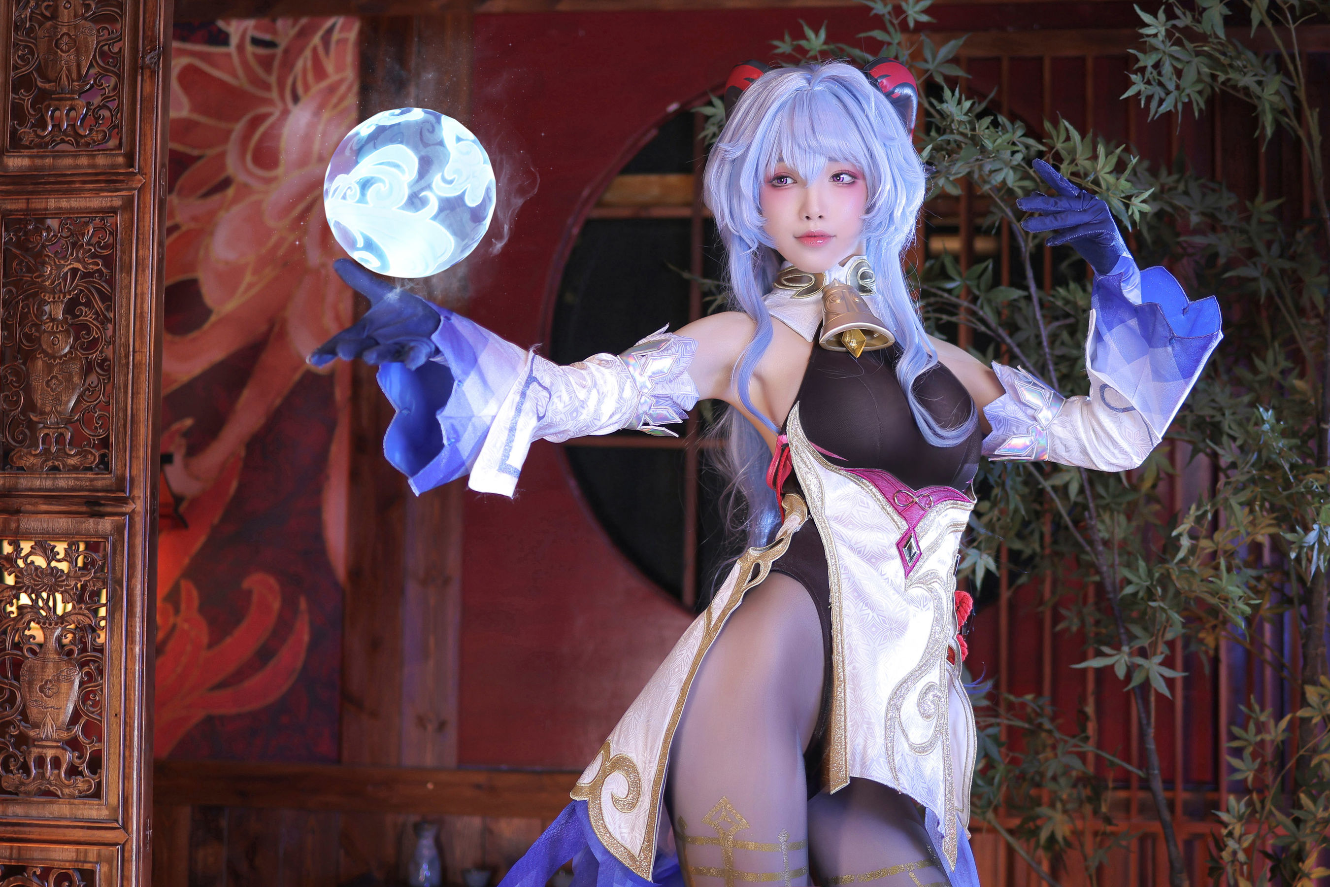 动漫博主水淼aqua – 甘雨 Cosplay-第1张