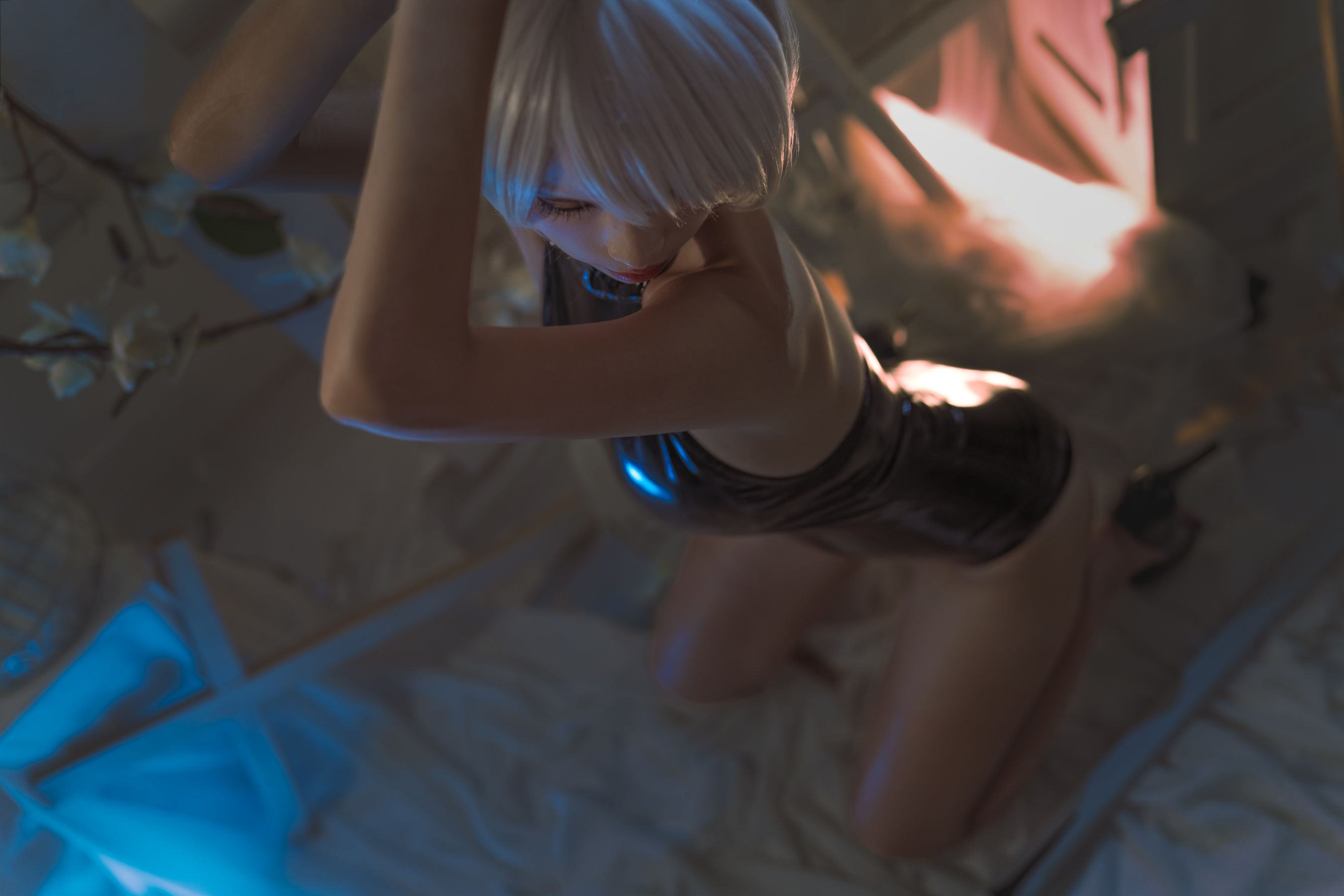 Neko-薇薇 – 2B泳衣 Cosplay-第7张