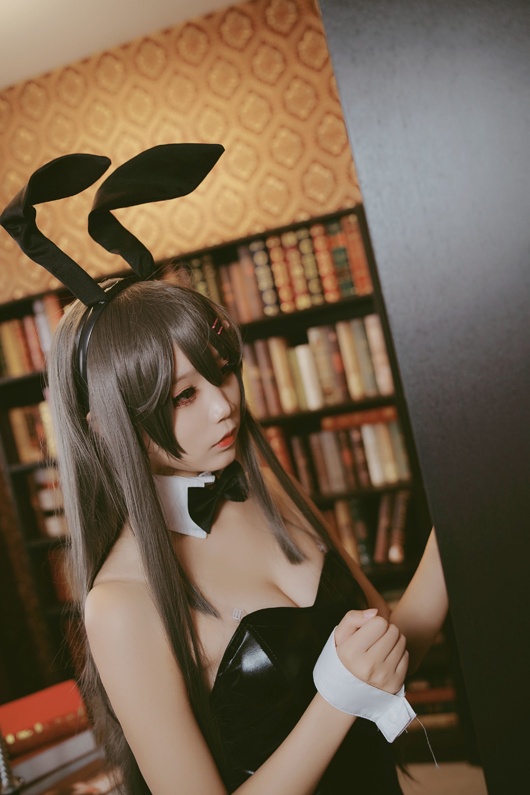 [萝莉COS] 清纯少女五更百鬼 – 樱岛麻衣兔女郎 Cosplay-第12张