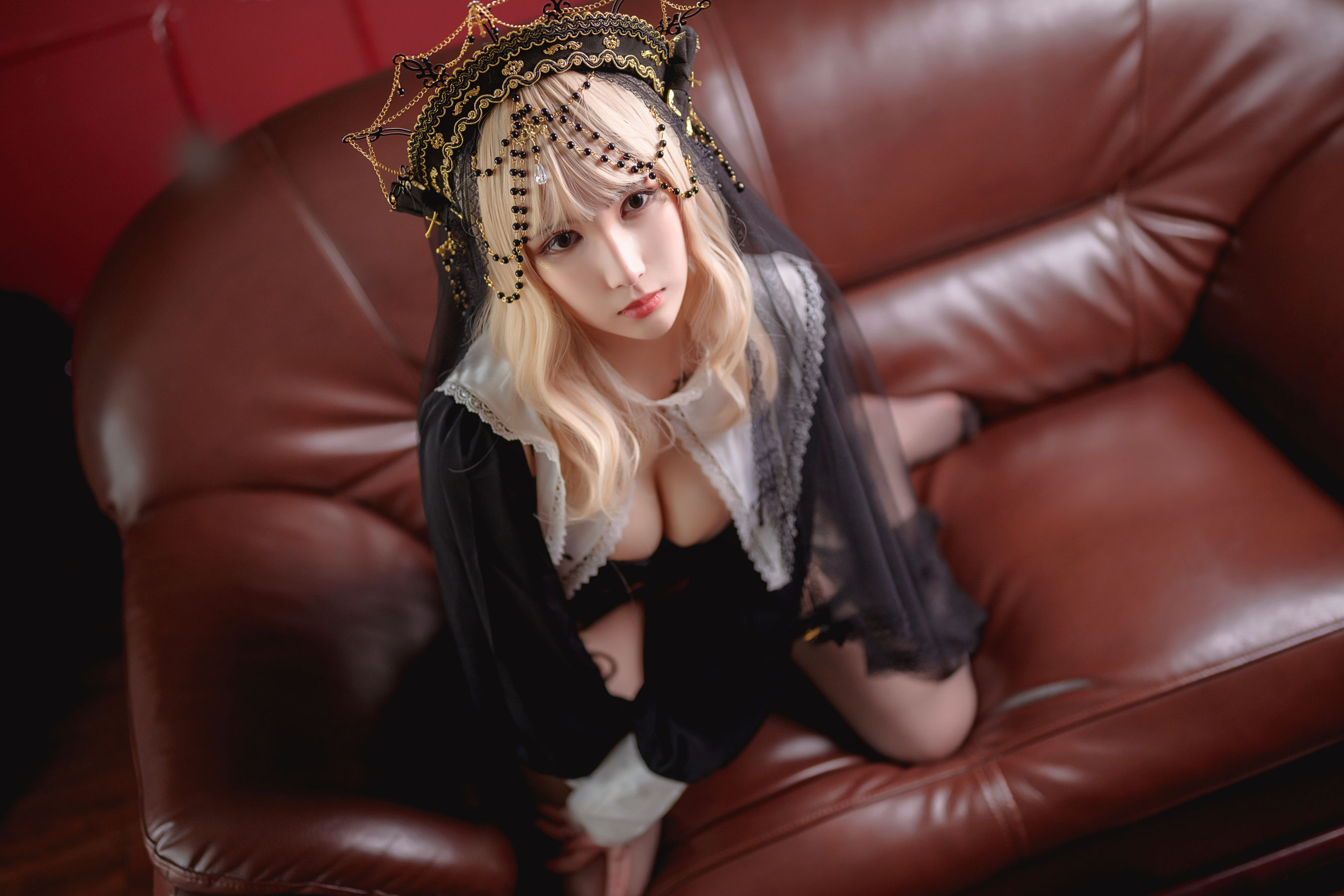 vams子 – 修女 Cosplay-第37张