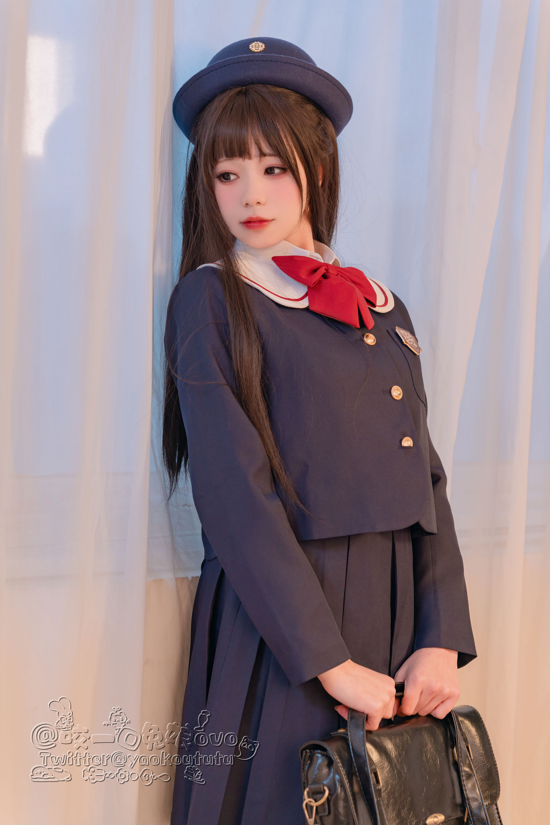 咬一口兔娘 – 入学式 Cosplay-第2张