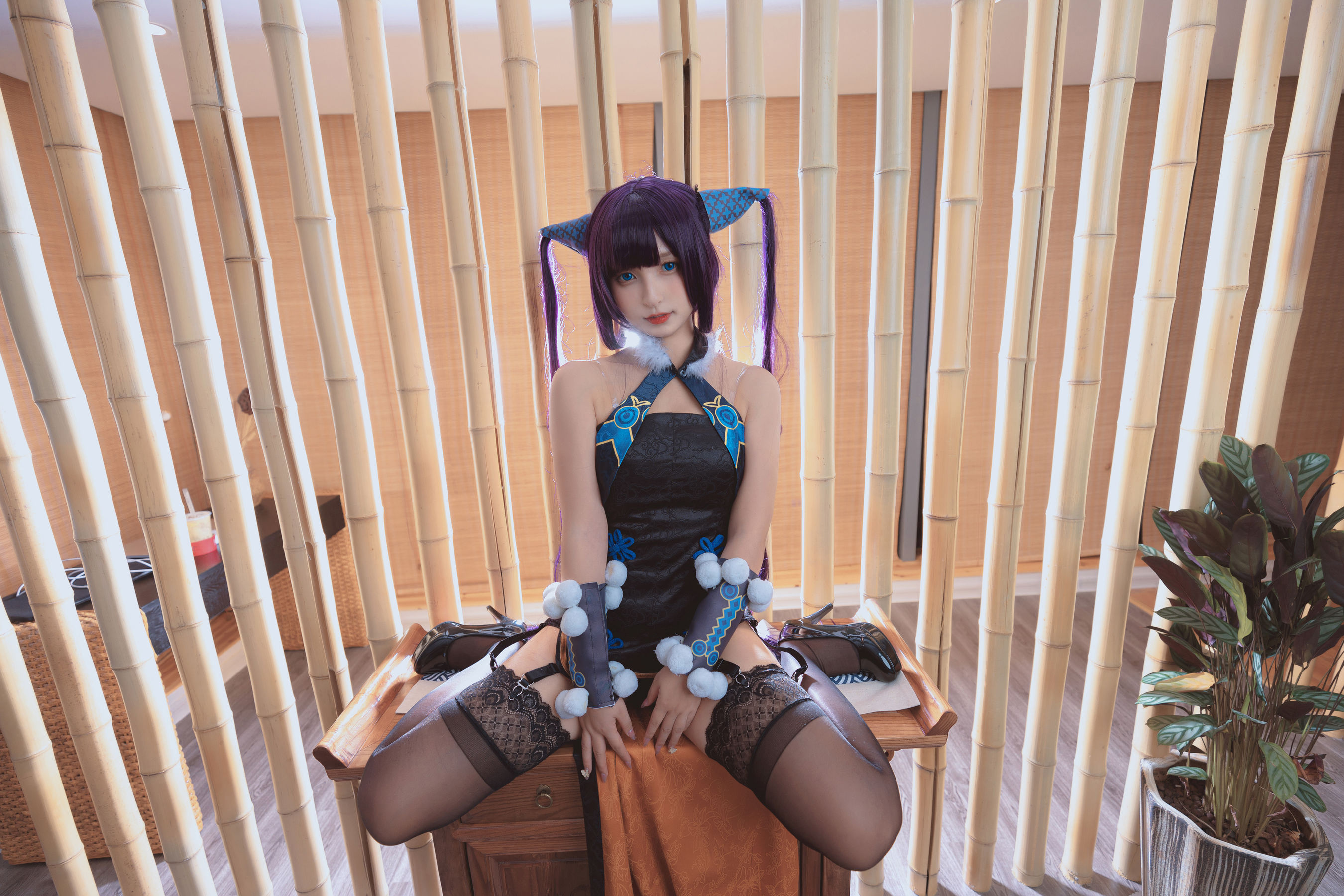 [Cosplay写真] 萝莉神楽坂真冬之極楽の氷 Cosplay-第3张