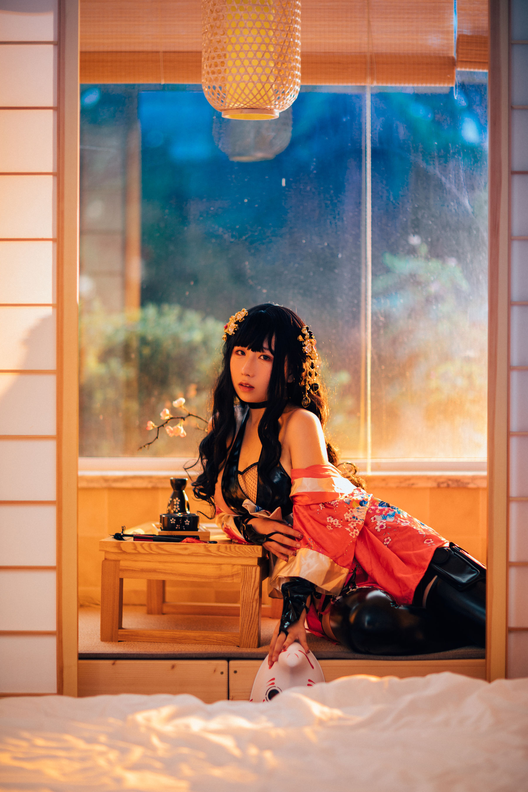 动漫博主从从从从鸾 大胸忍者 Cosplay-第66张