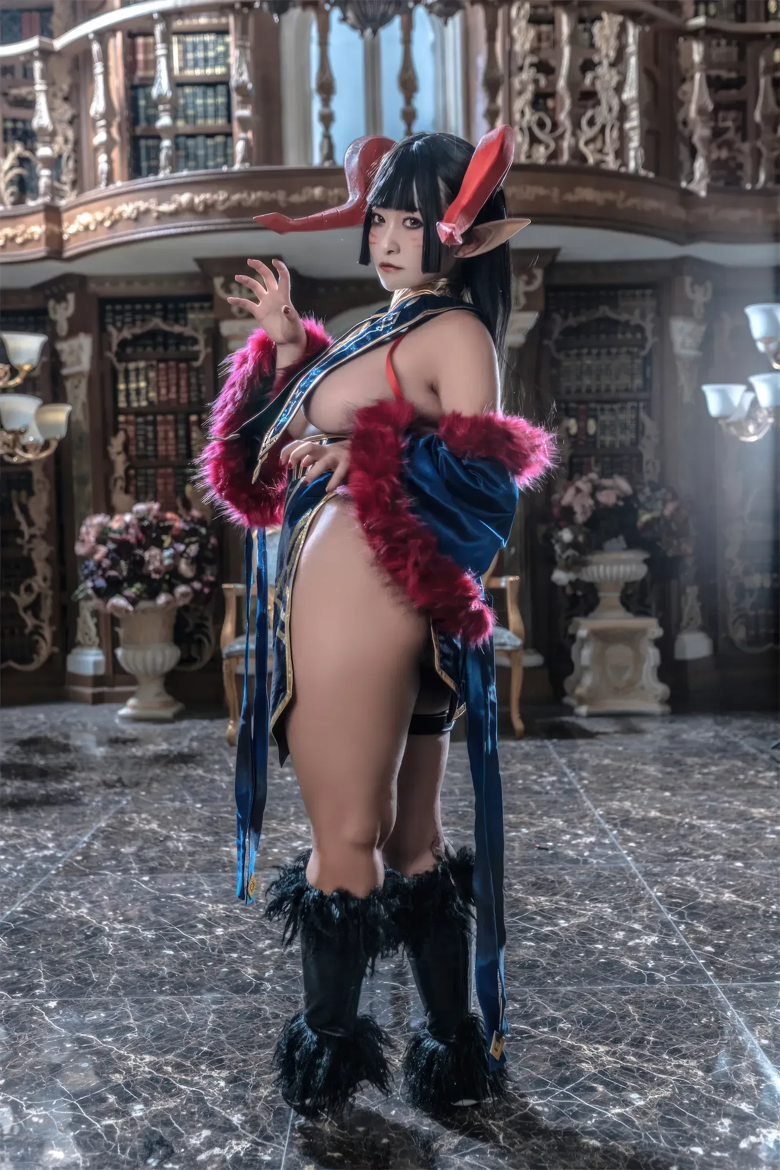 洛璃LoLiSAMA – 撒旦 Cosplay-第1张