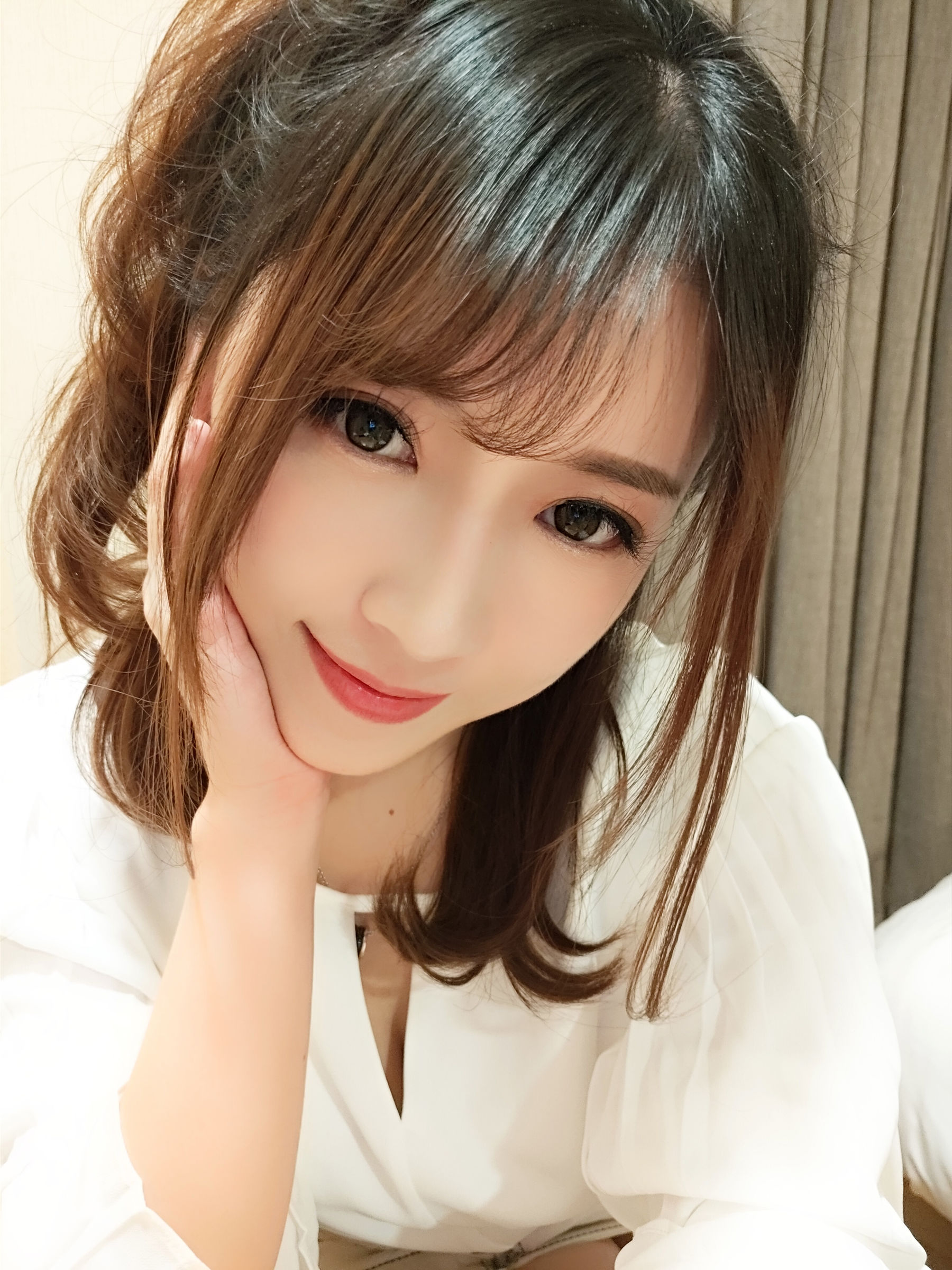 斗鱼主播小女巫露娜 – OL风肤色连裤袜 Cosplay-第40张