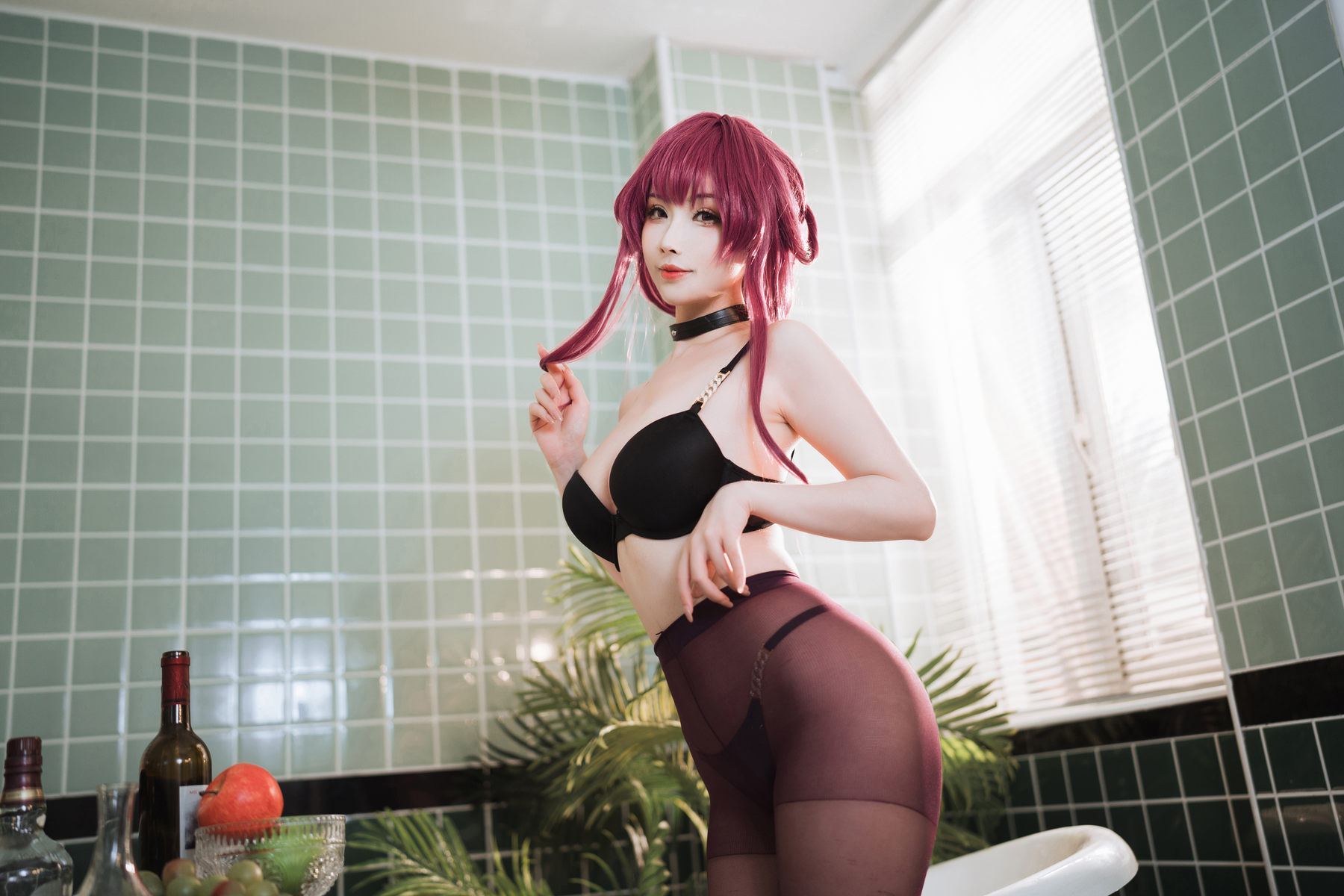 COS福利rioko凉凉子 – 卡芙卡妈咪特典版 Cosplay-第18张