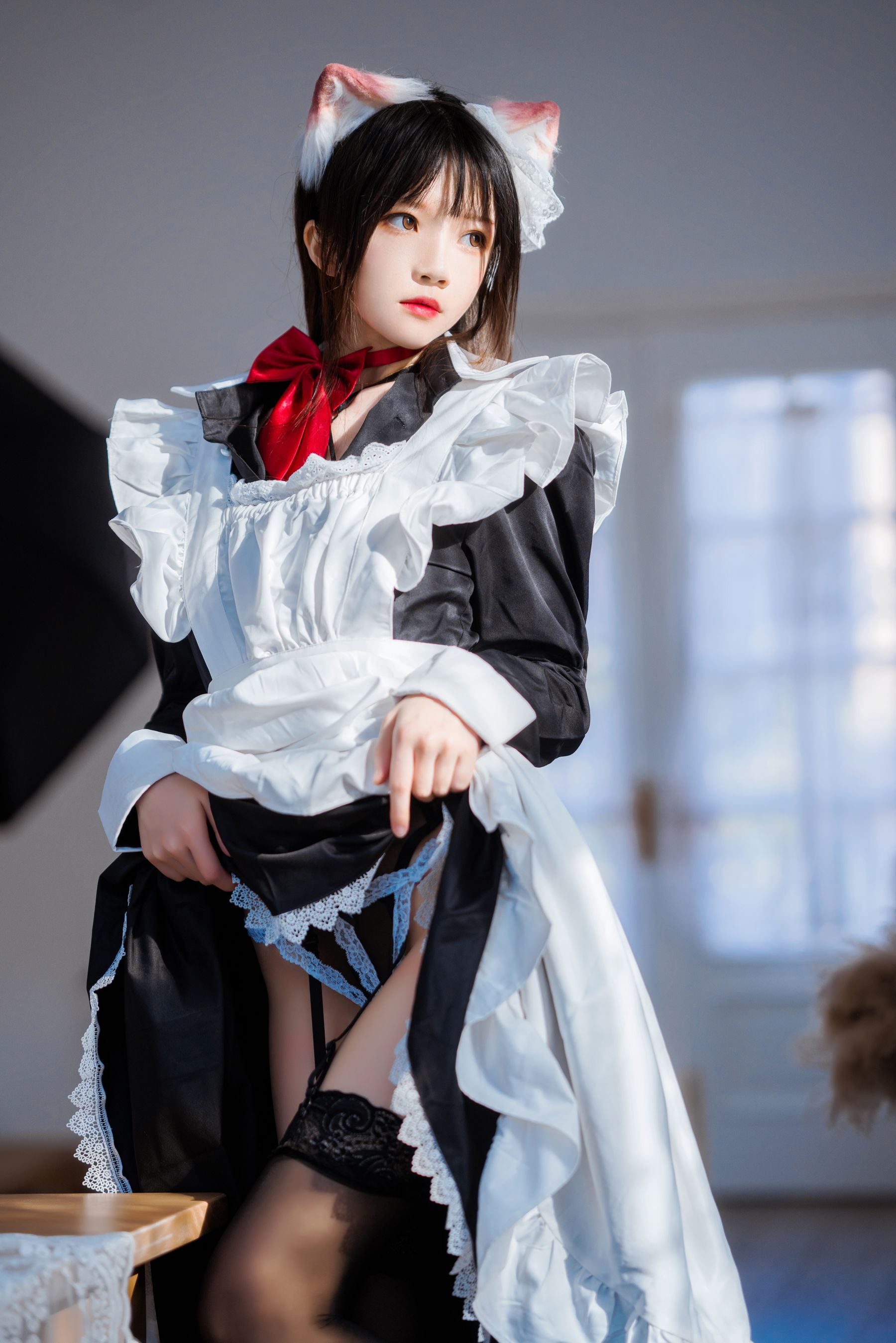 桜桃喵 – 长裙妹抖 Cosplay-第77张