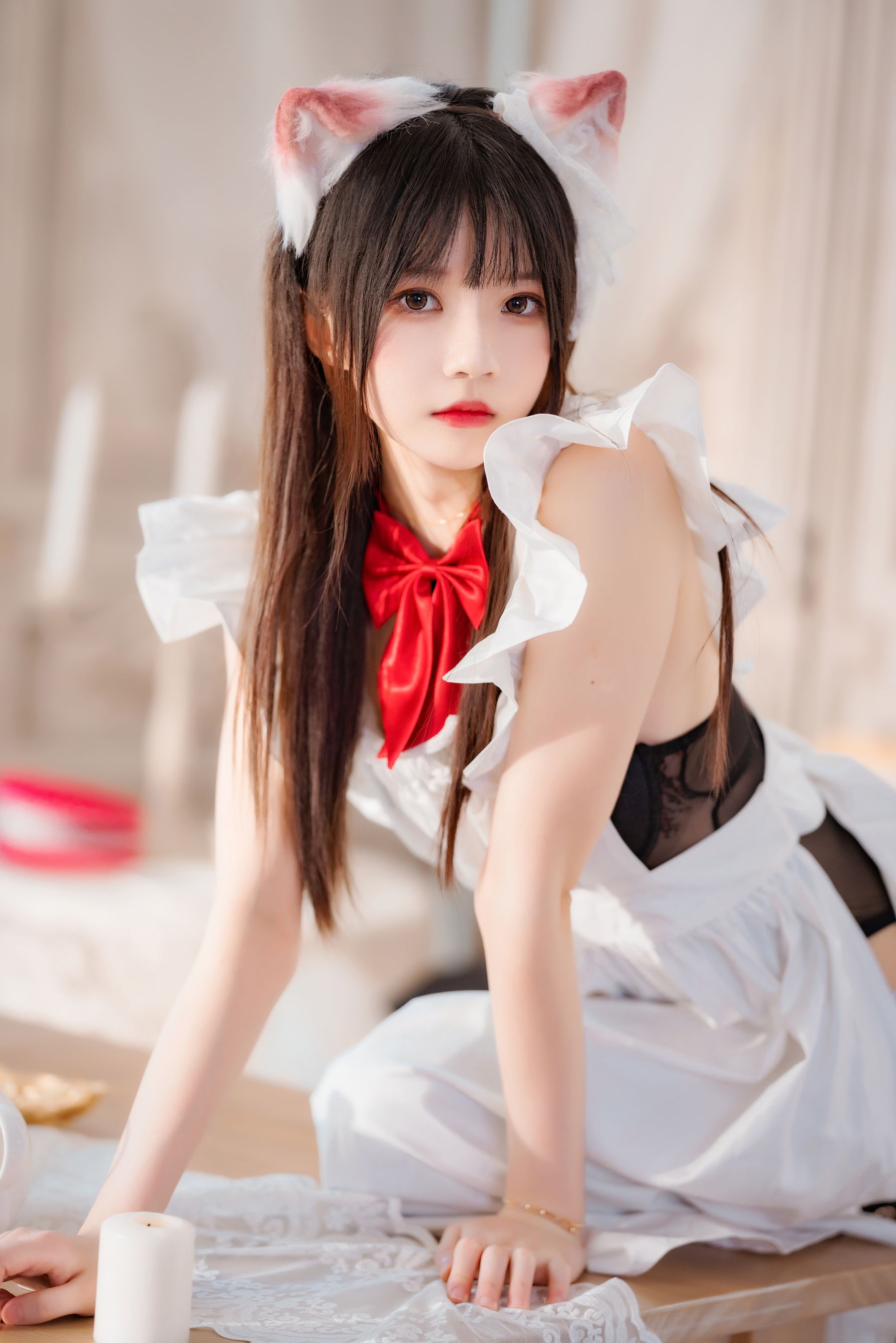 桜桃喵 – 长裙妹抖 Cosplay-第73张