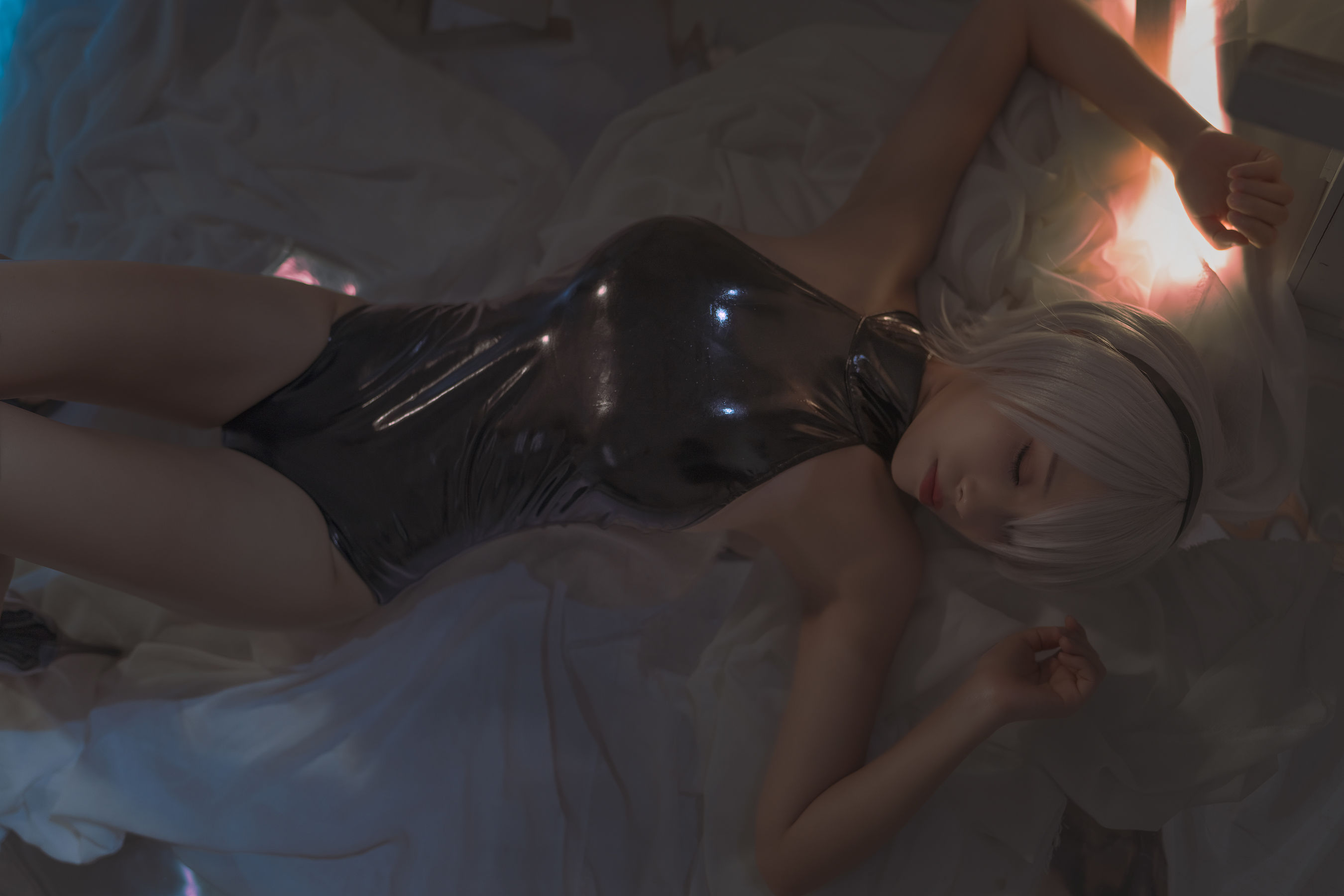 Neko-薇薇 – 2B泳衣 Cosplay-第22张