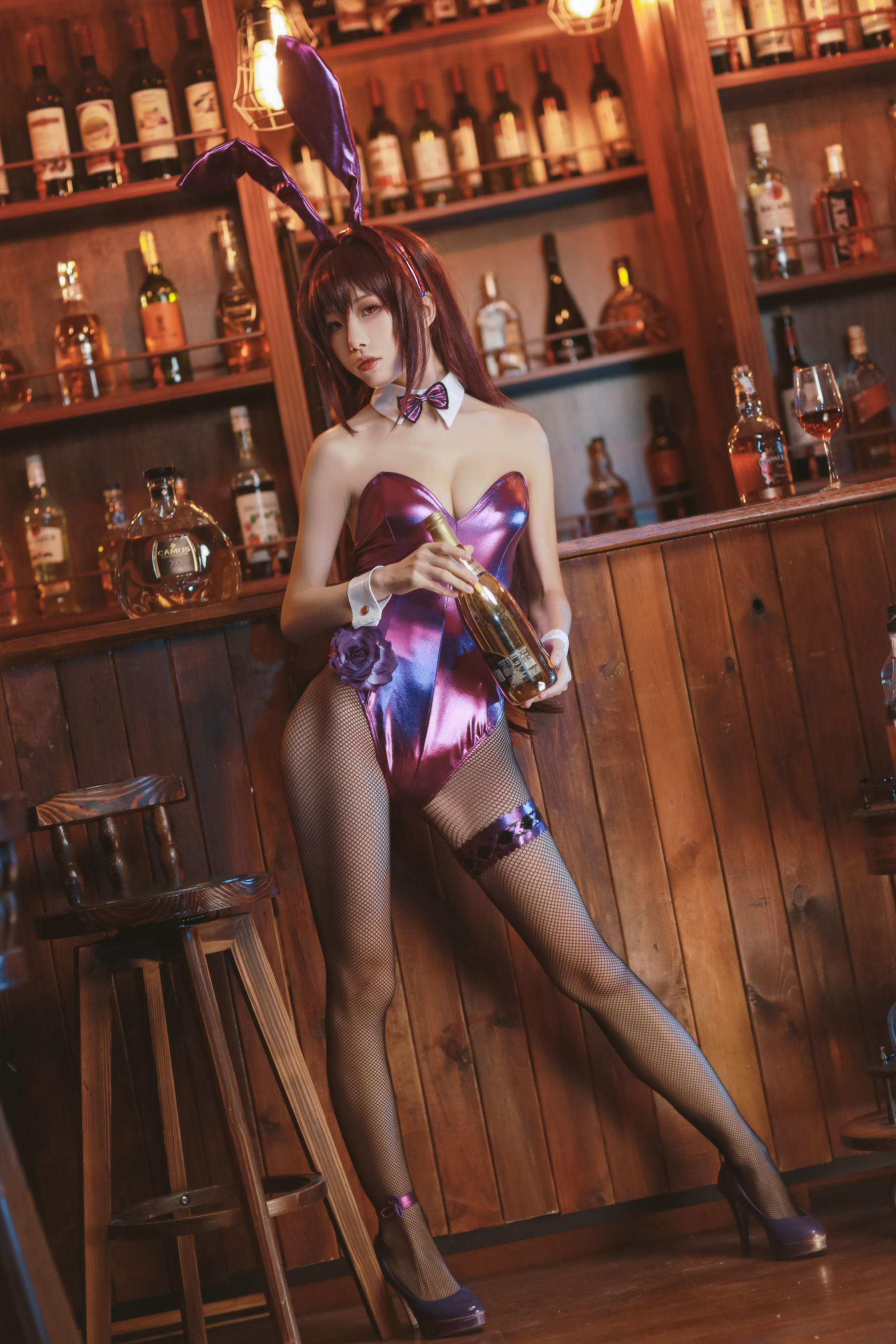 [Cosplay写真] 动漫博主水淼aqua – 斯卡哈 Cosplay-第6张