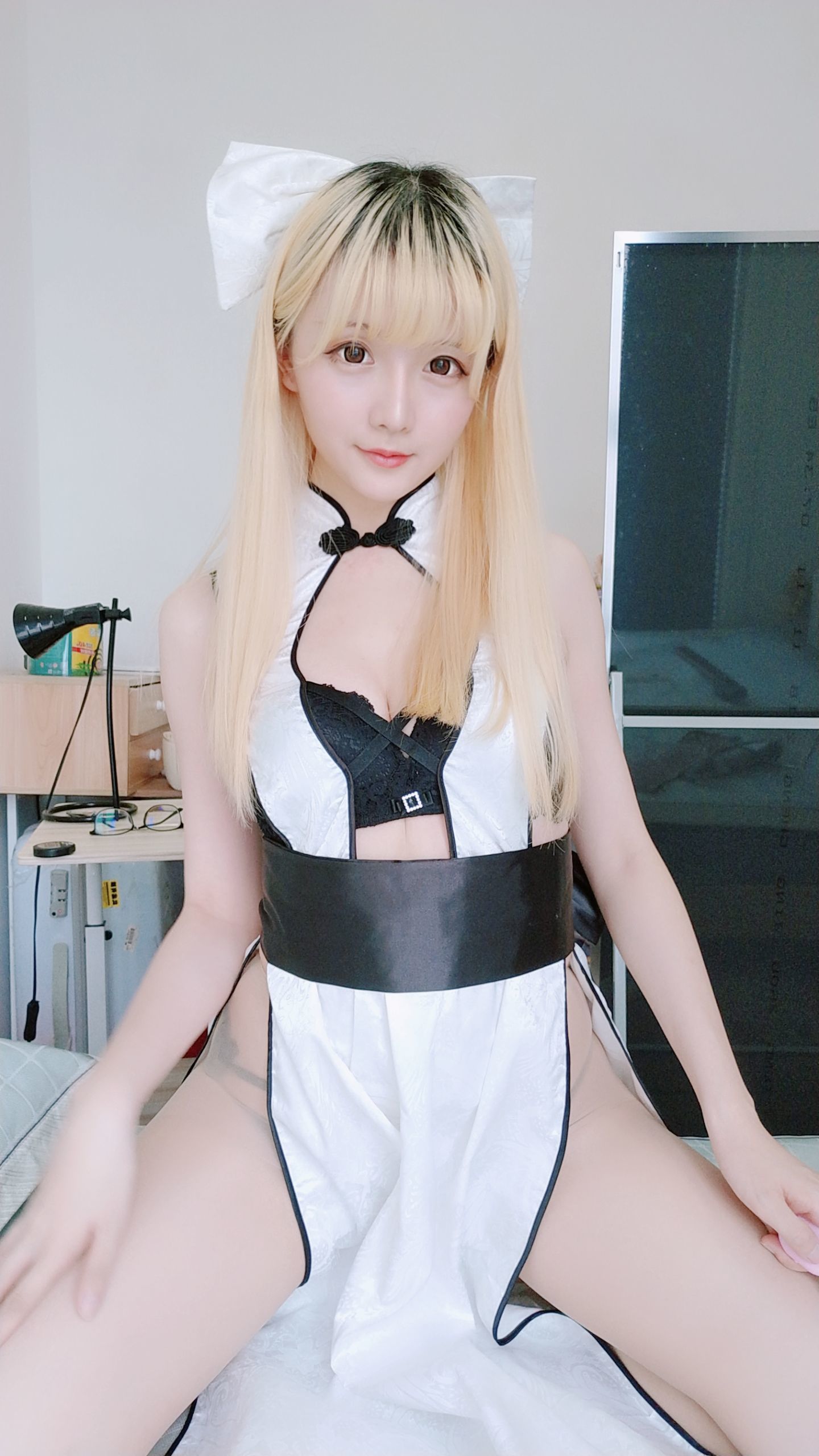 Coser小姐姐星之迟迟 旗袍 Cosplay-第6张