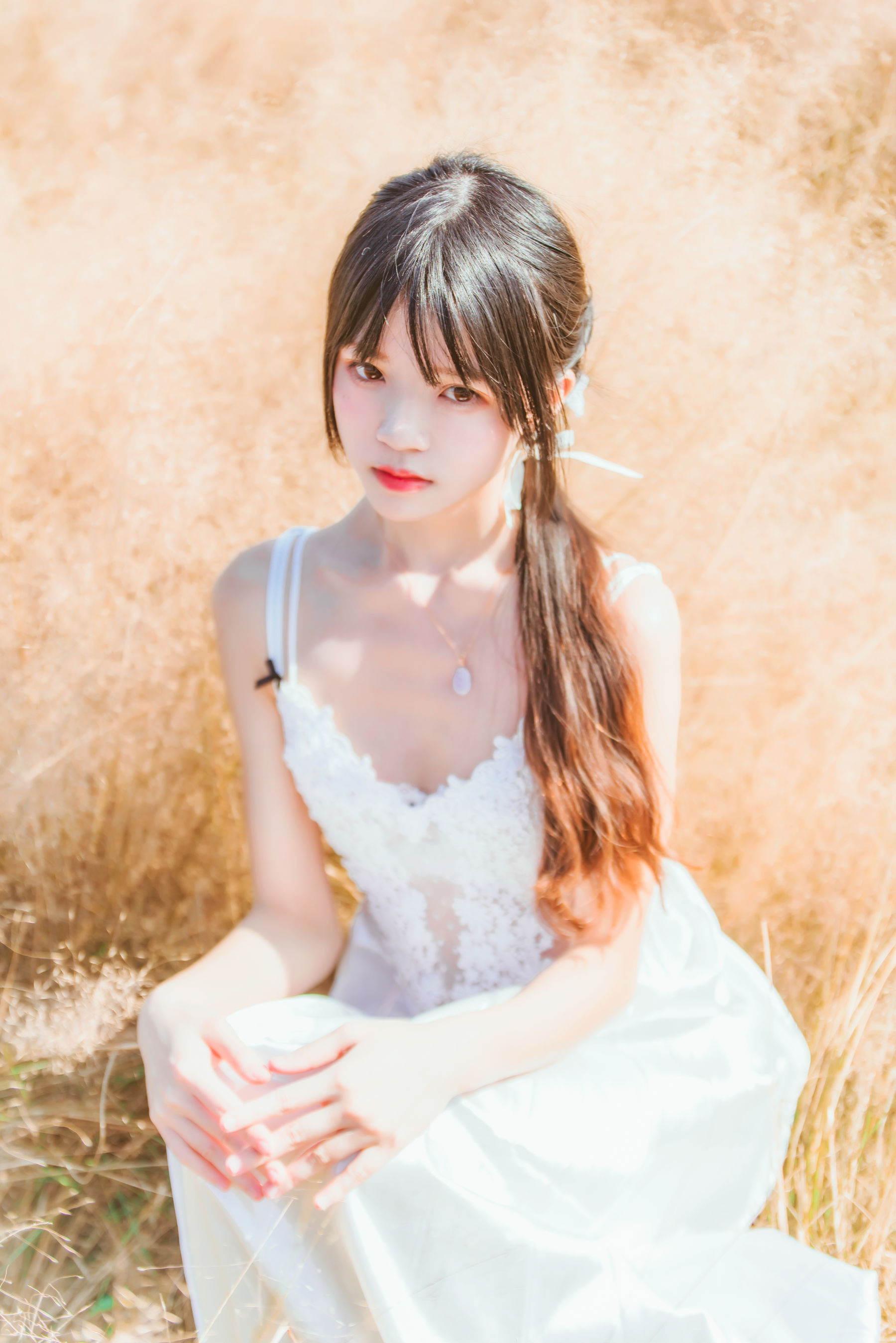 桜桃喵 原野上的浪漫 Cosplay-第5张