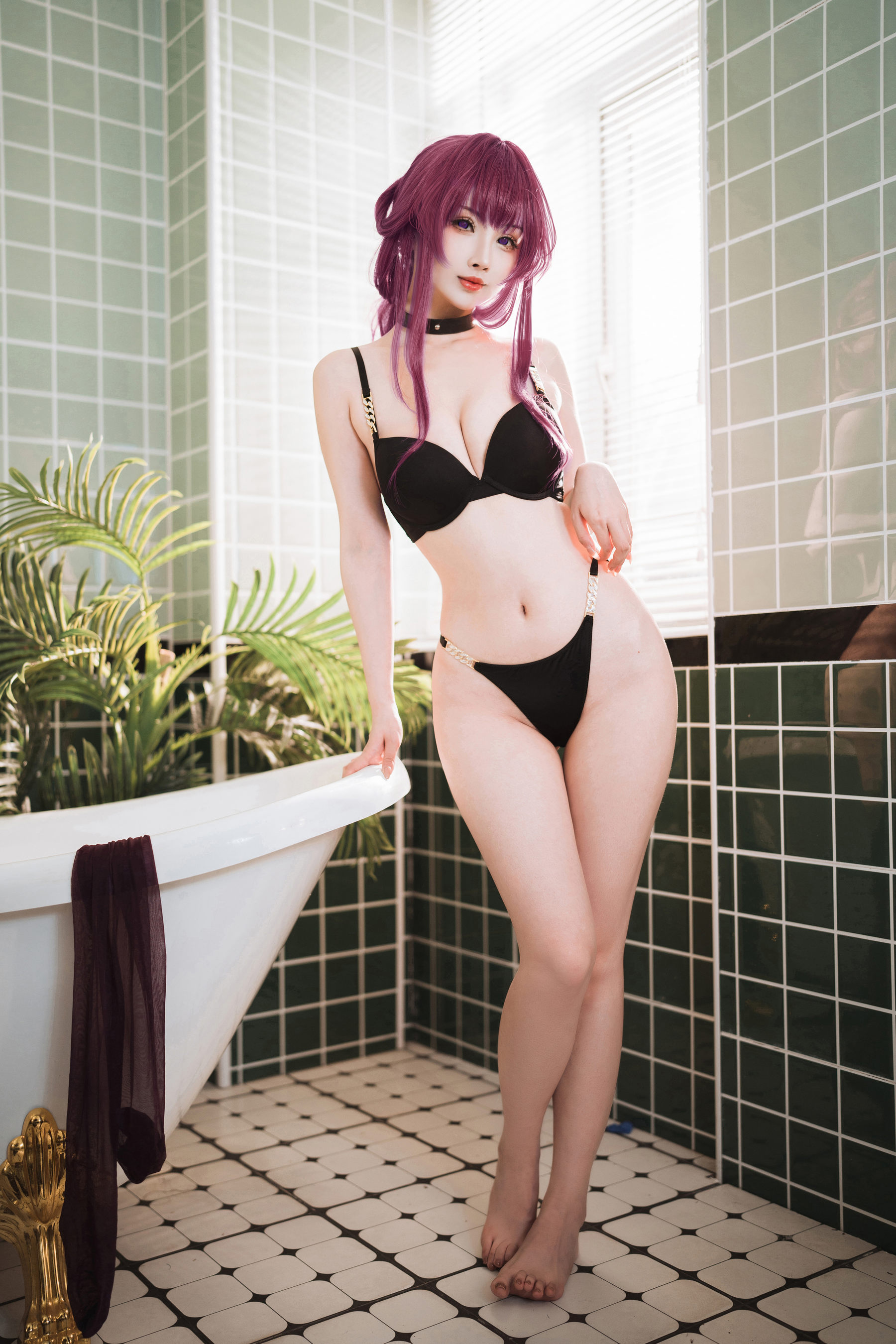 COS福利rioko凉凉子 – 卡芙卡妈咪特典版 Cosplay-第23张